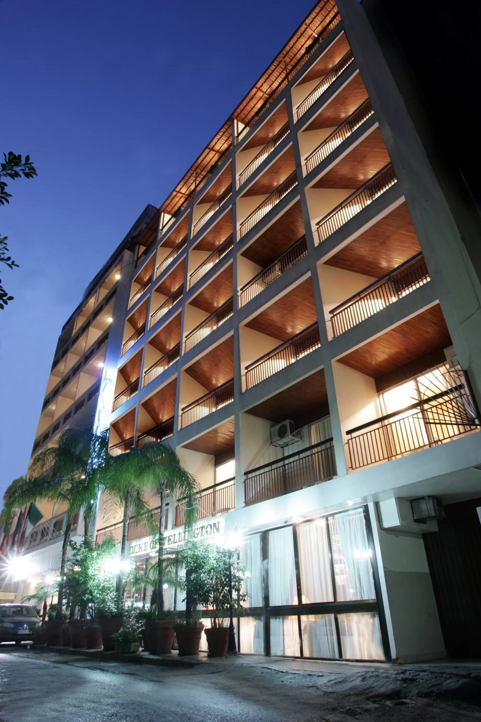 Property building in The Mayflower Hotel