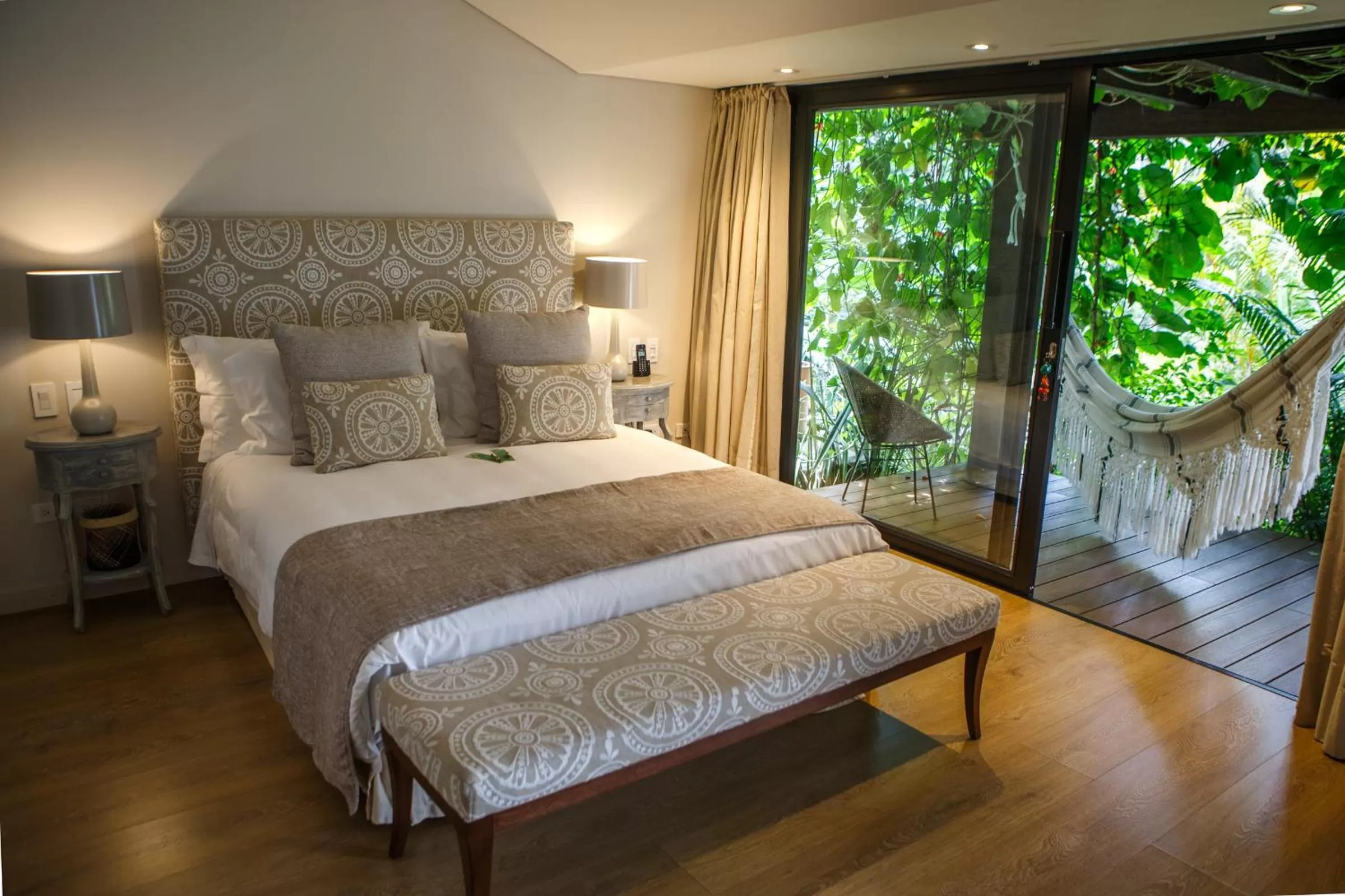 Bed in Patio del Mundo