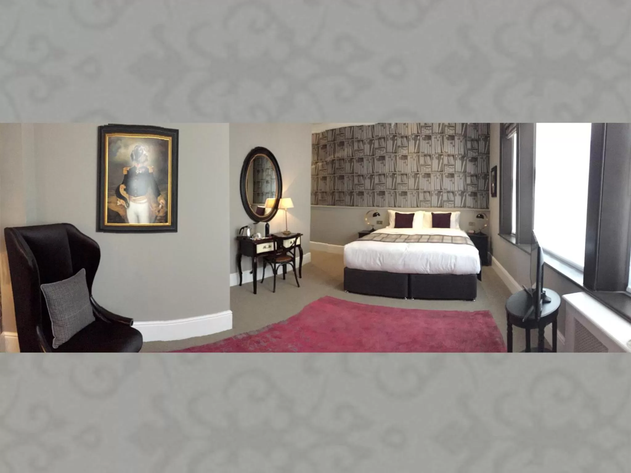 Photo of the whole room, Bed in The One Tun Pub & Rooms