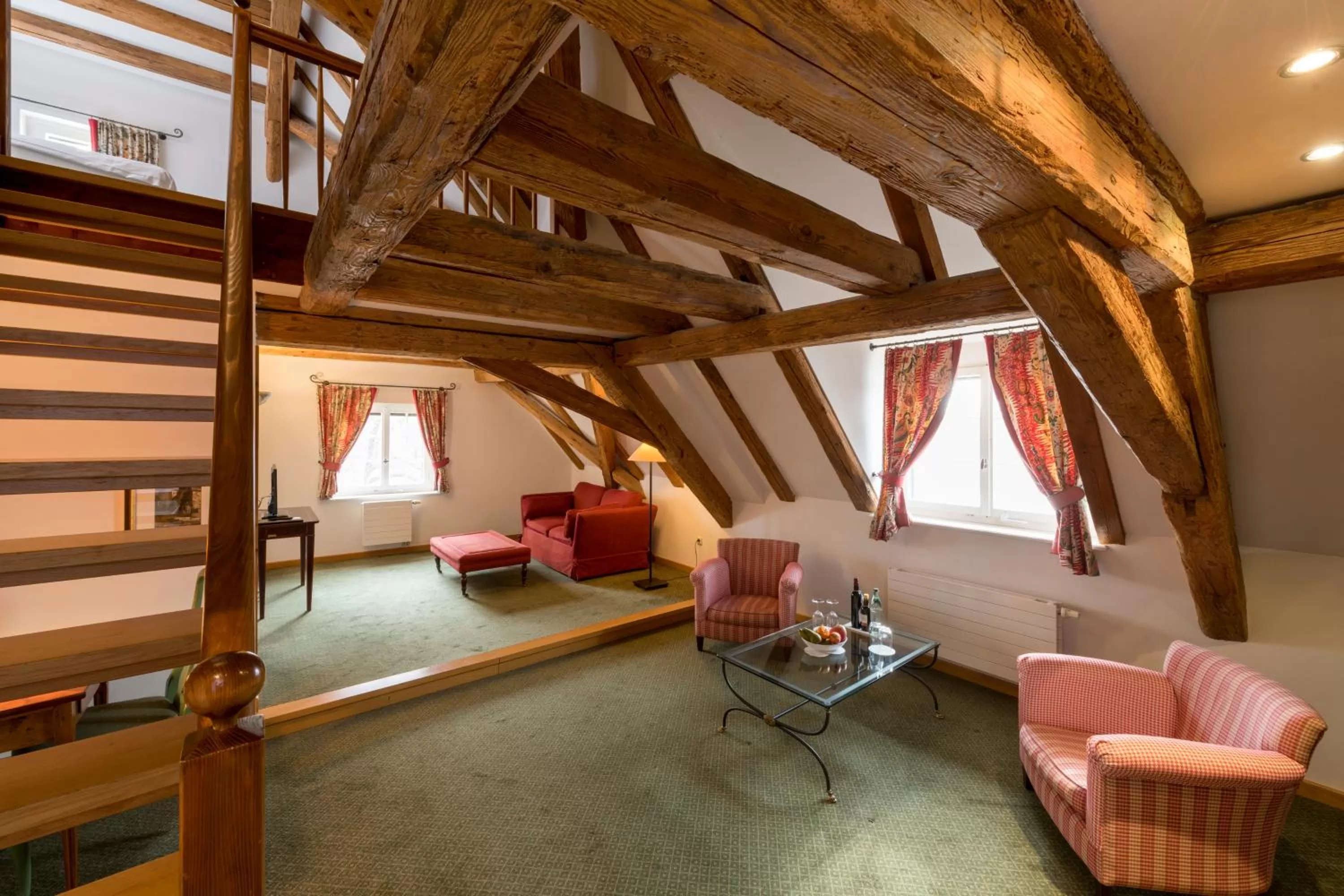 Living room, Seating Area in Hotel & Restaurant Alte Rheinmühle