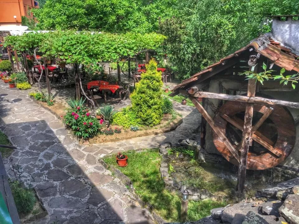 Garden view in Troyan Plaza Hotel