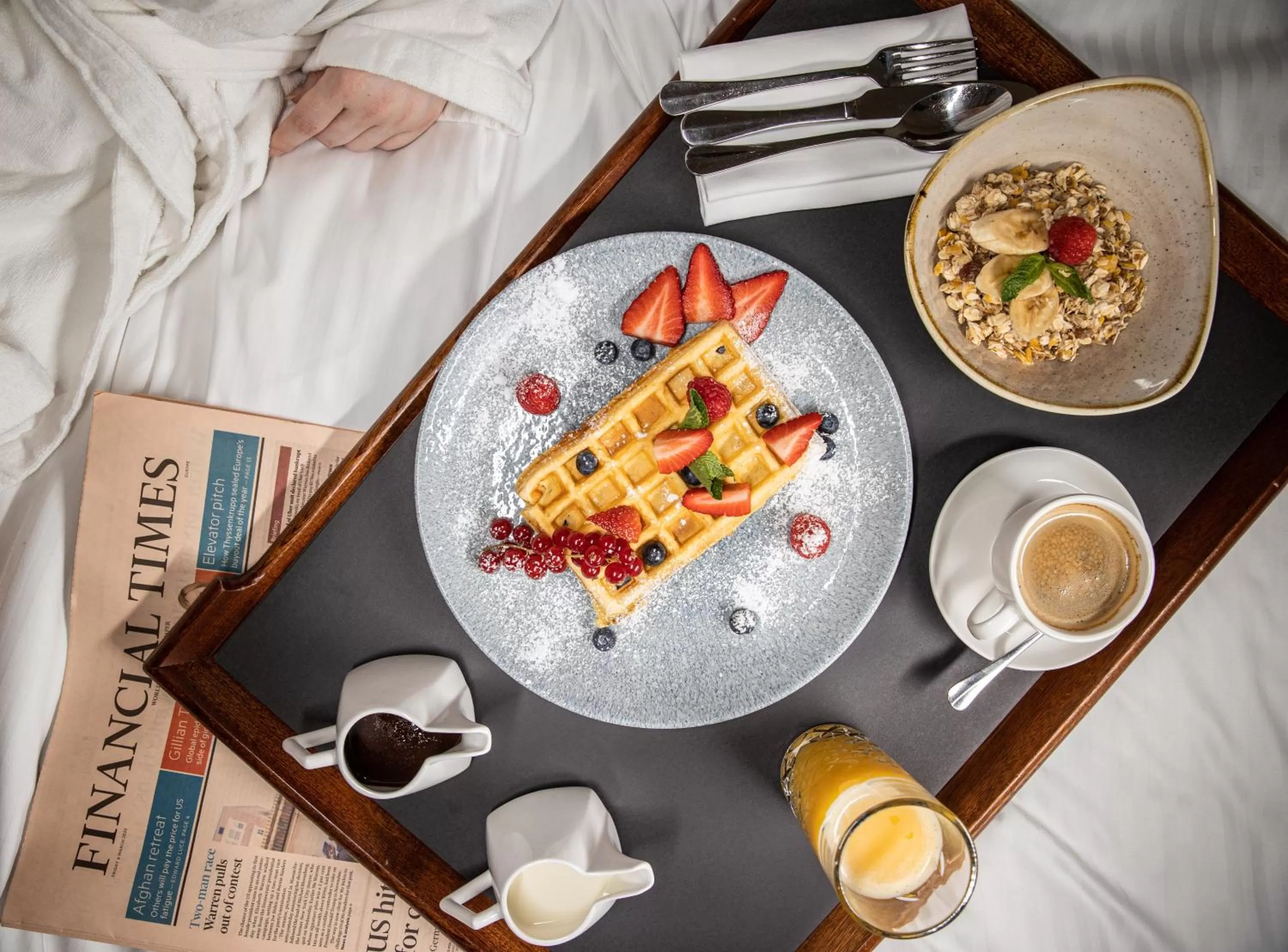 Photo of the whole room, Bed in Crowne Plaza Brussels Airport by IHG