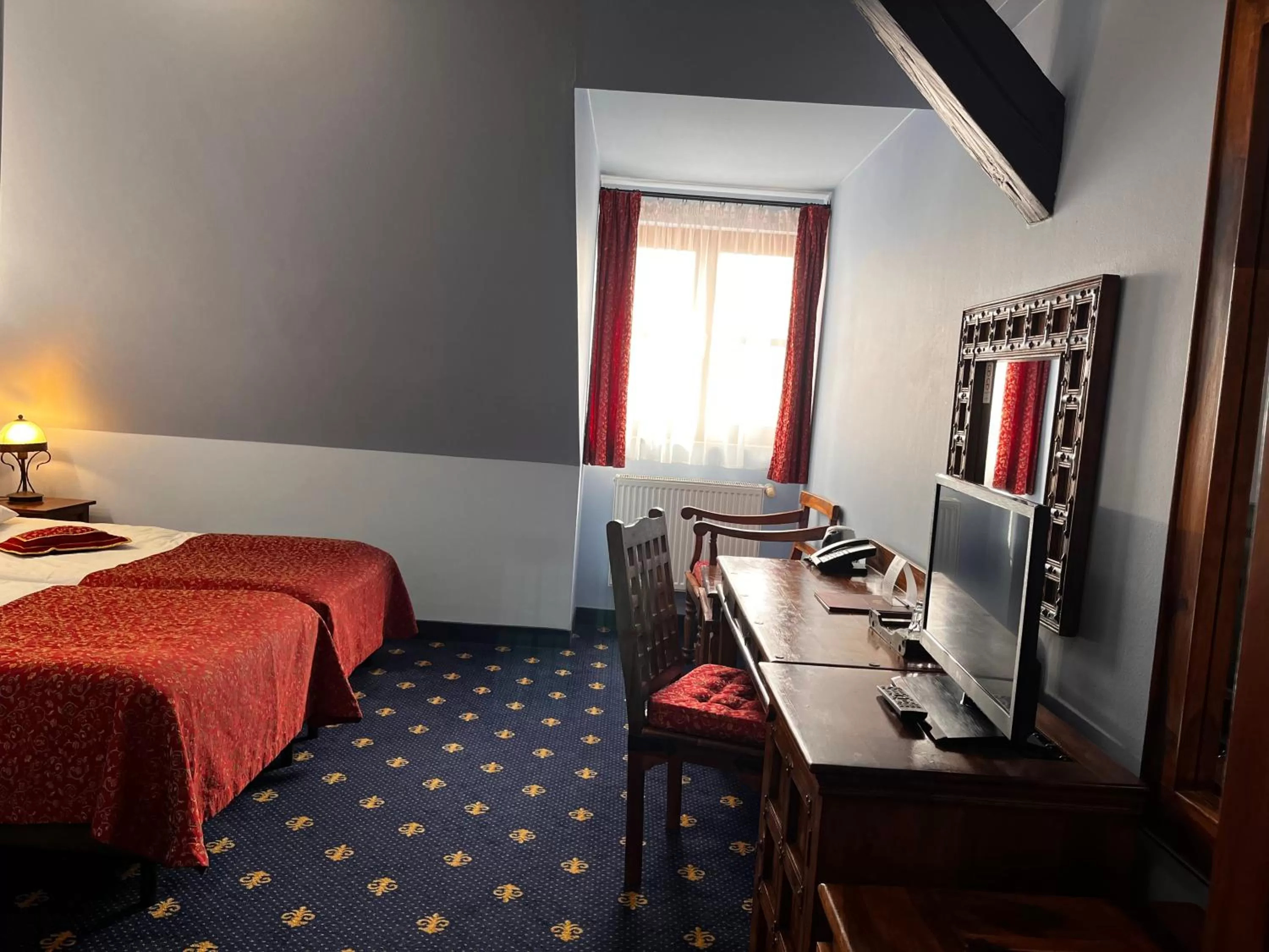 Photo of the whole room, Bed in Hotel Zamek Ryn