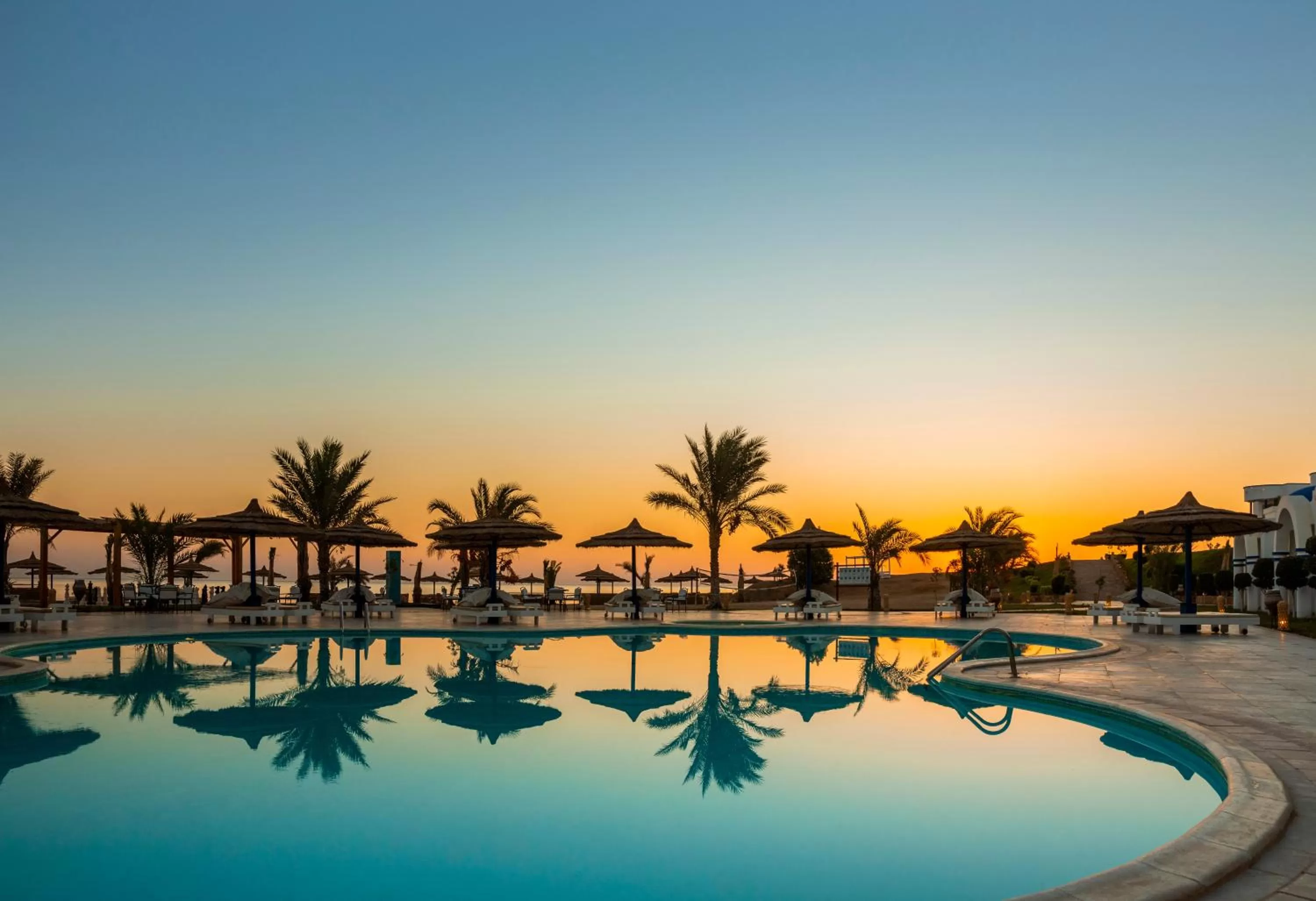 Swimming pool in Coral Sun Beach
