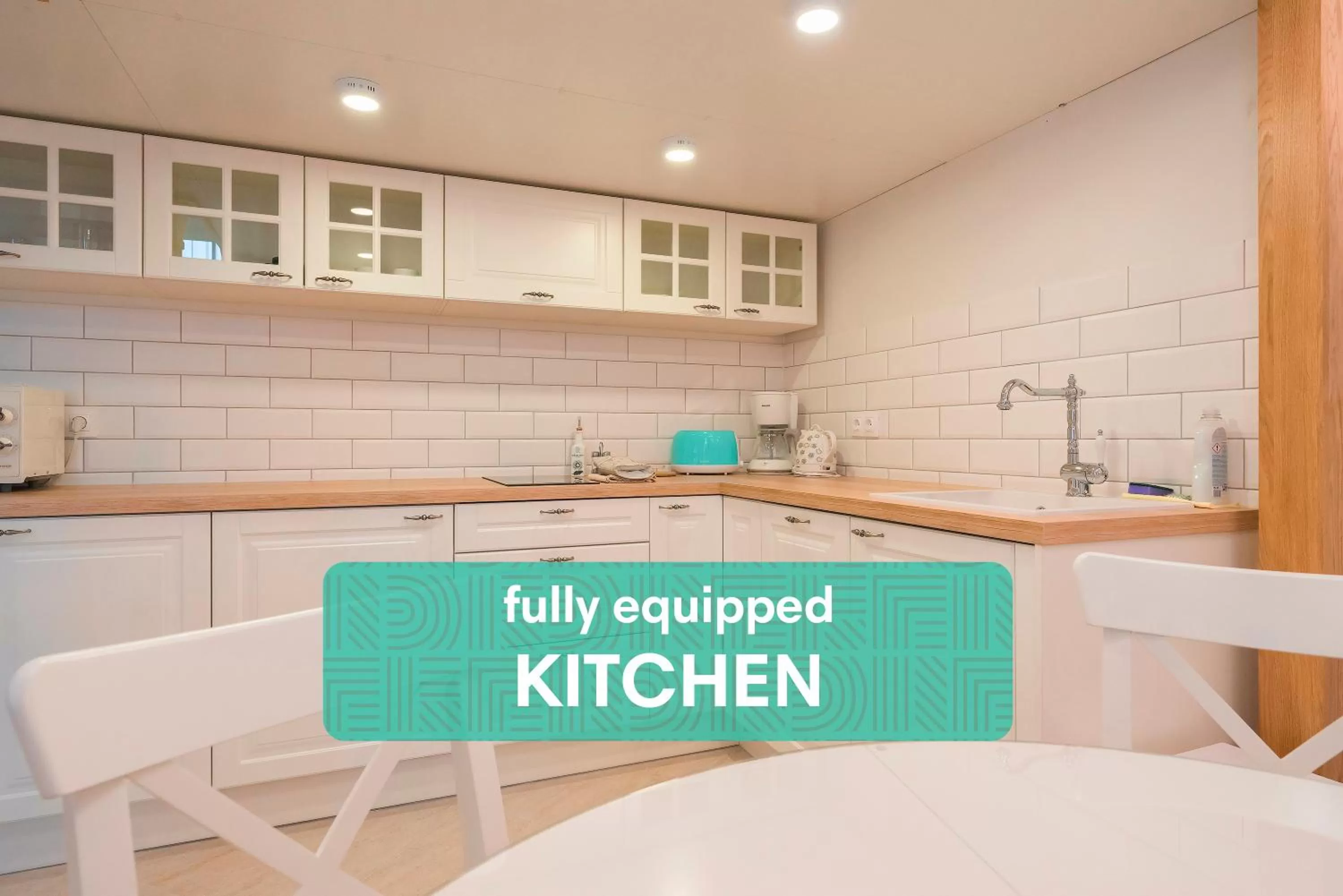 kitchen in Revelton Suites Tallinn