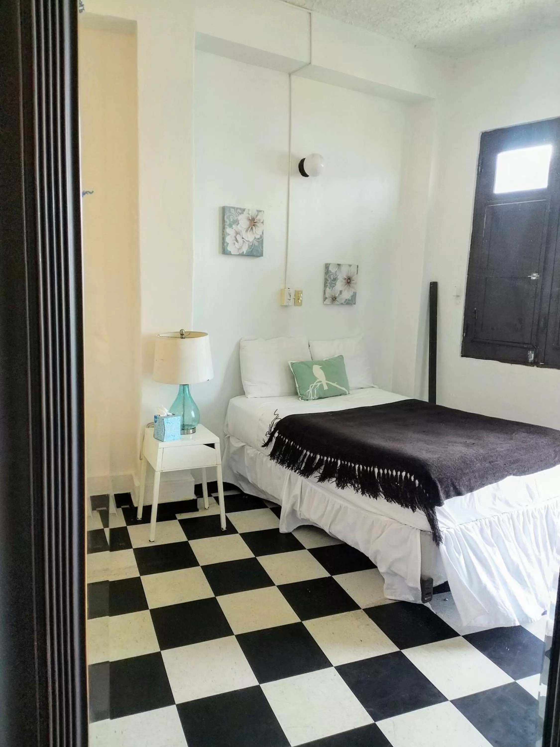 Bed in La Capitana Old San Juan Building