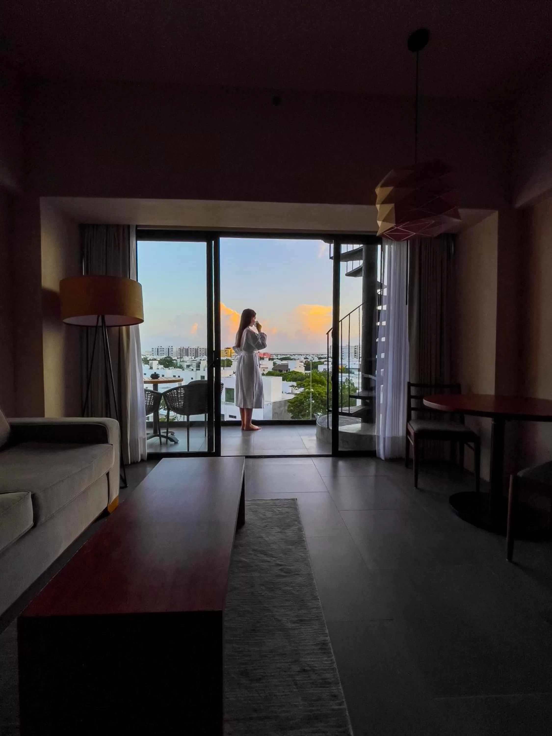 Sunrise in Hive Cancun by G Hotels