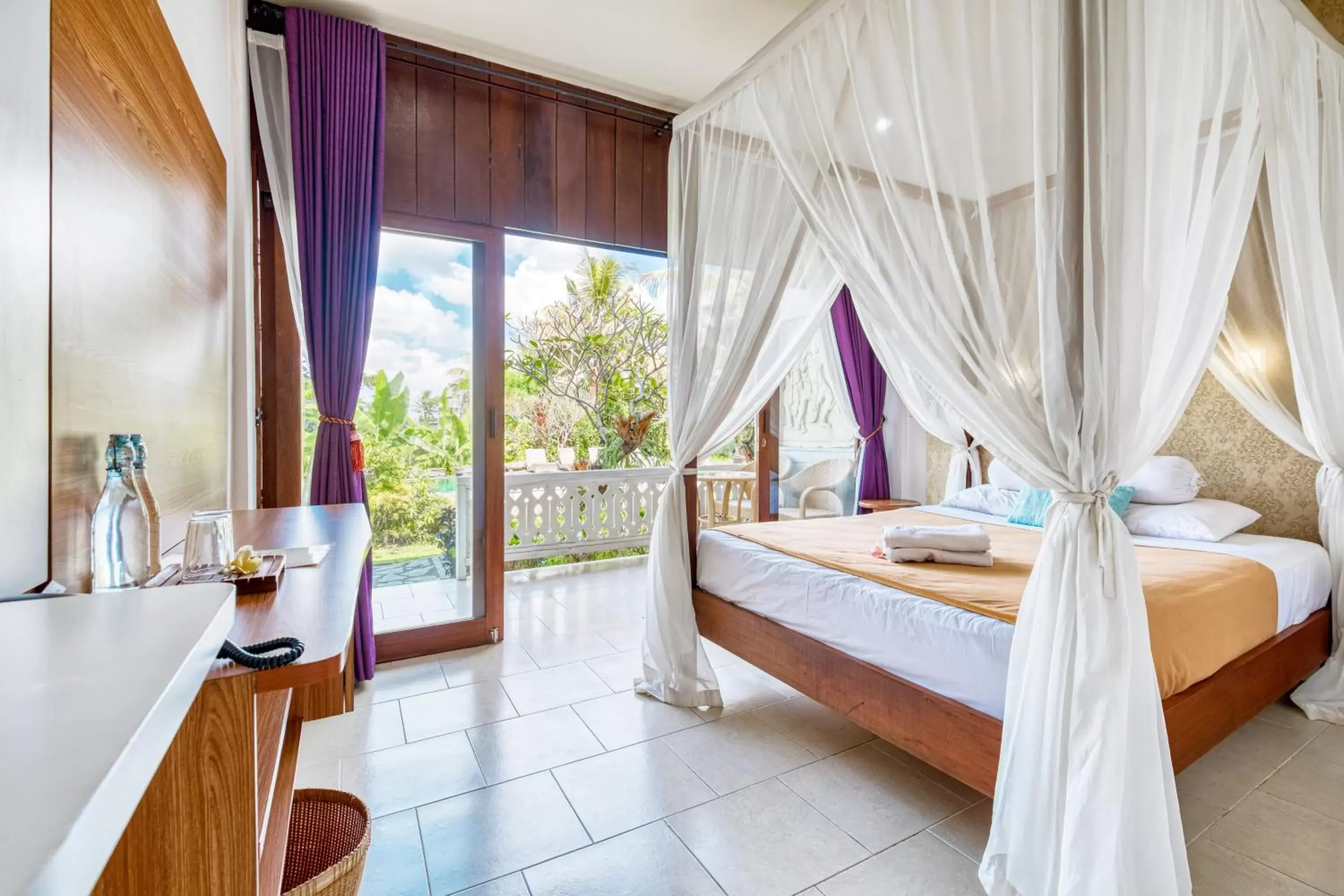 Deluxe Room with Garden View and Free Benefits in Ubud Sari Health Resort Deluxe Room with Garden View and Free Benefits in Ubud Sari Health Resort