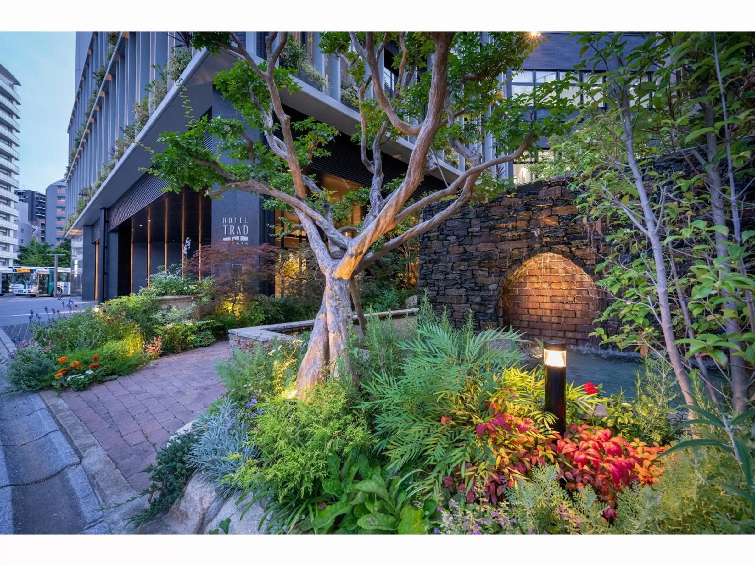 Garden in Hotel Trad Hakata