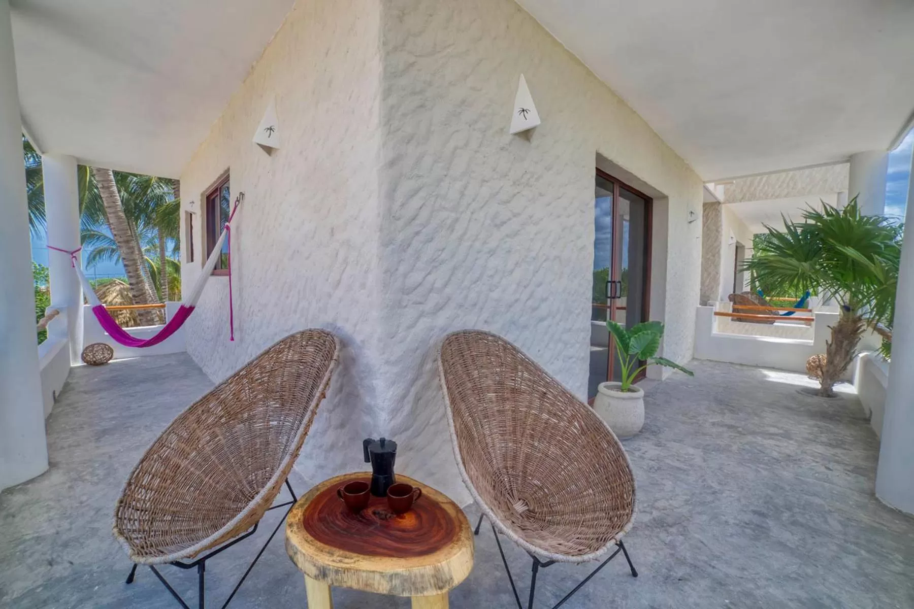 Balcony/Terrace in Hotel Boutique Can Cocal El Cuyo