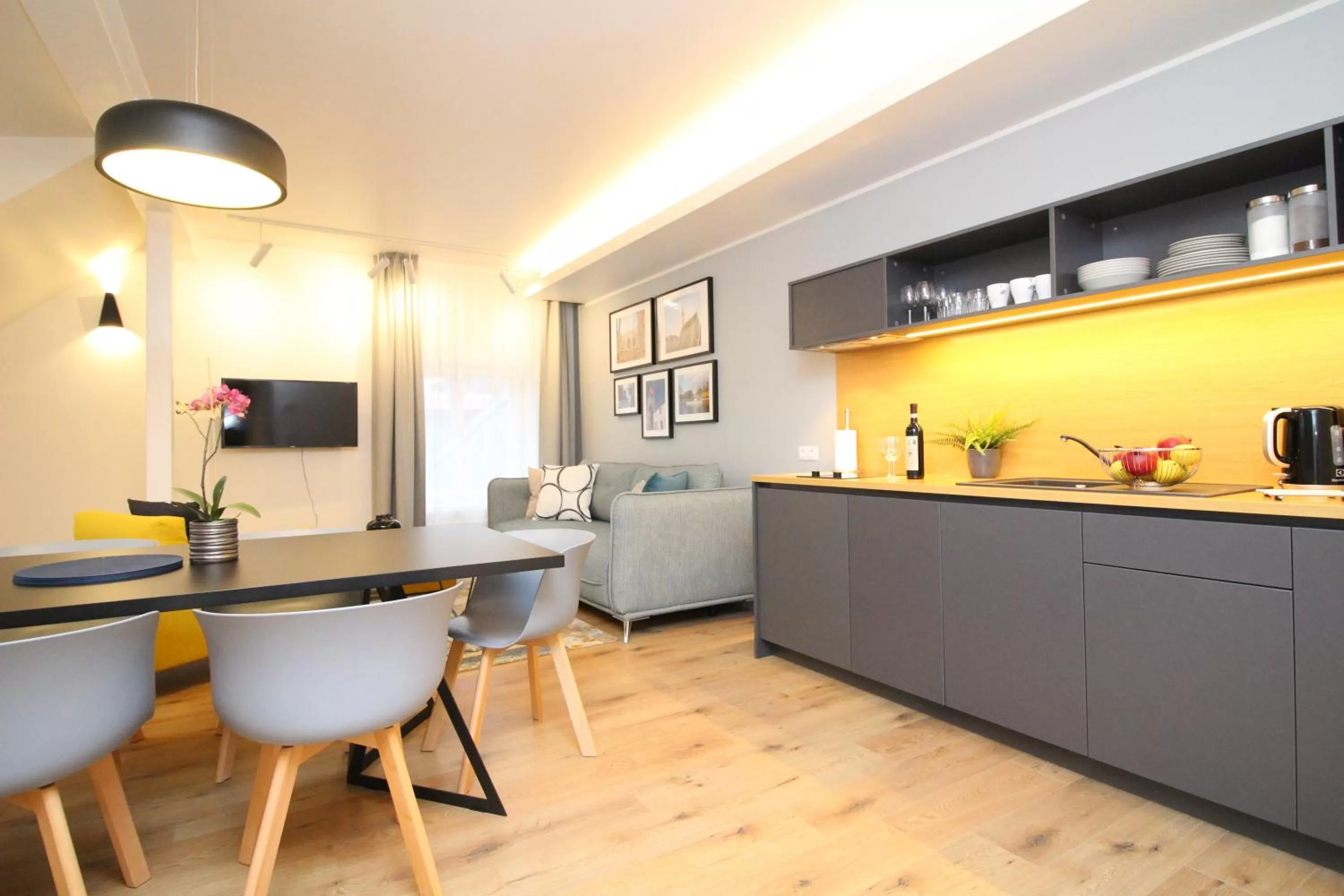 Living room in Tallinn City Apartments Old Town Suites