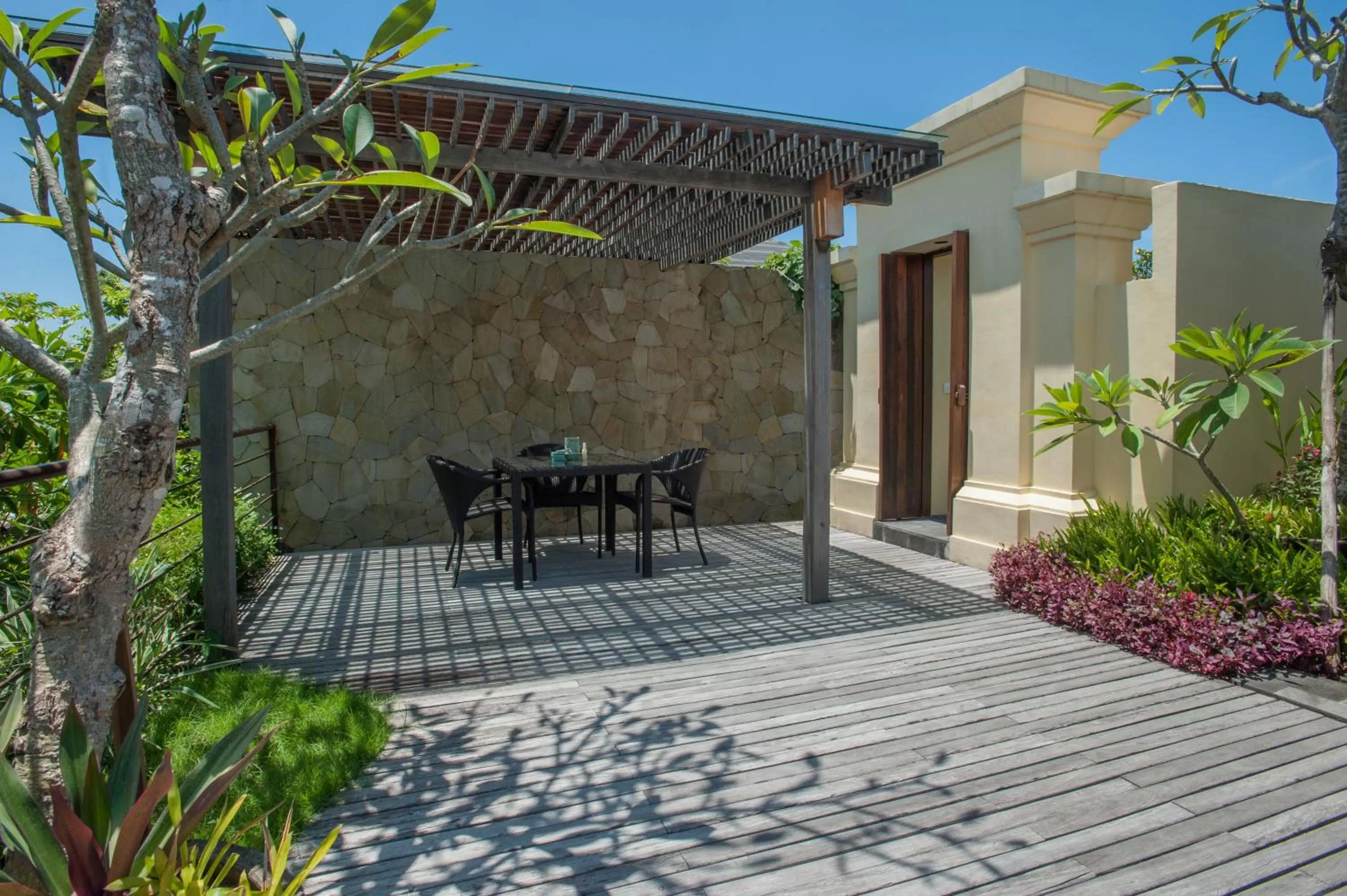 Patio in Komaneka at Rasa Sayang Ubud