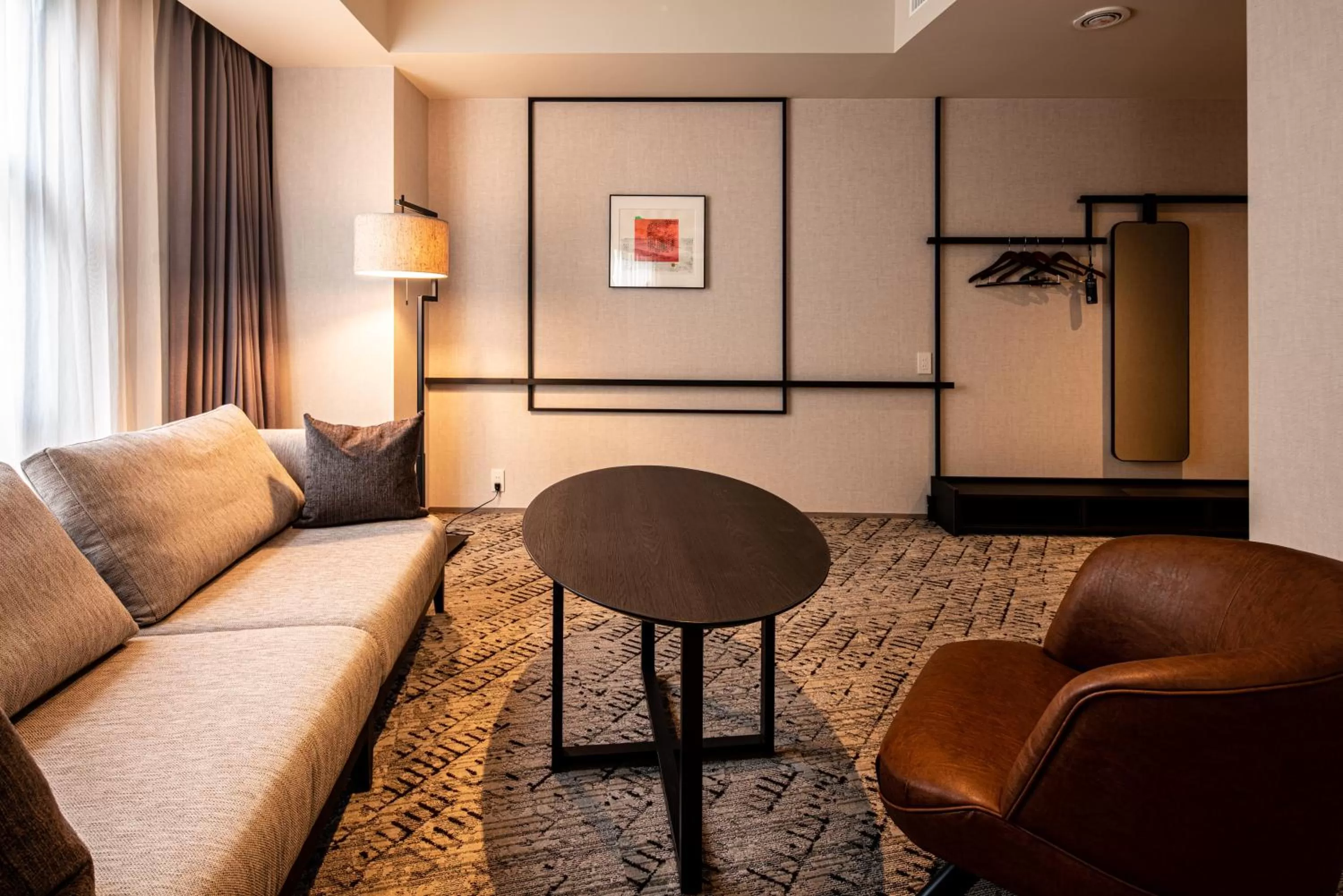 Living room in THE BASICS FUKUOKA