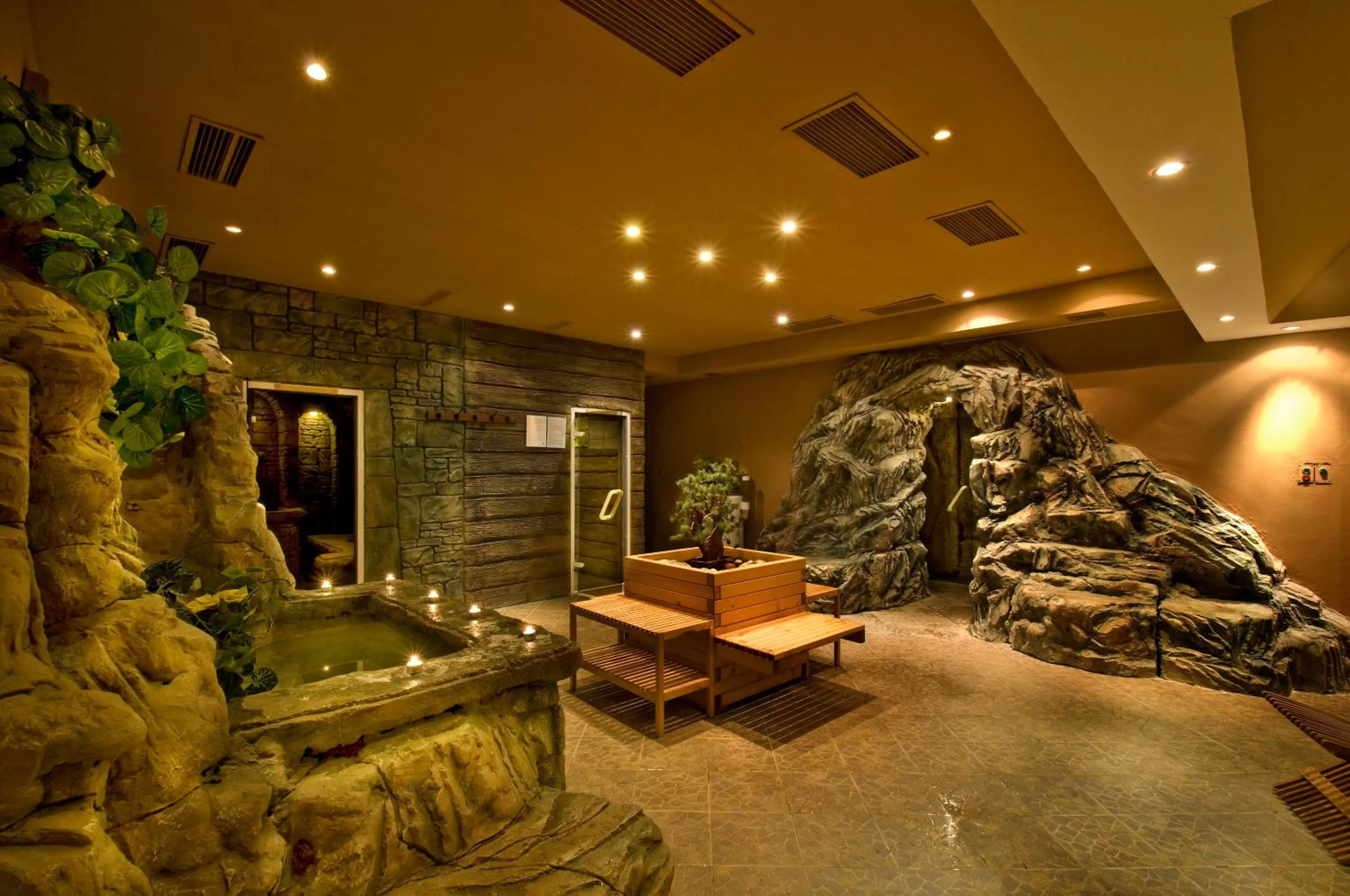 Spa and wellness centre/facilities in Apartmánový Wellness Garni Hotel Relax