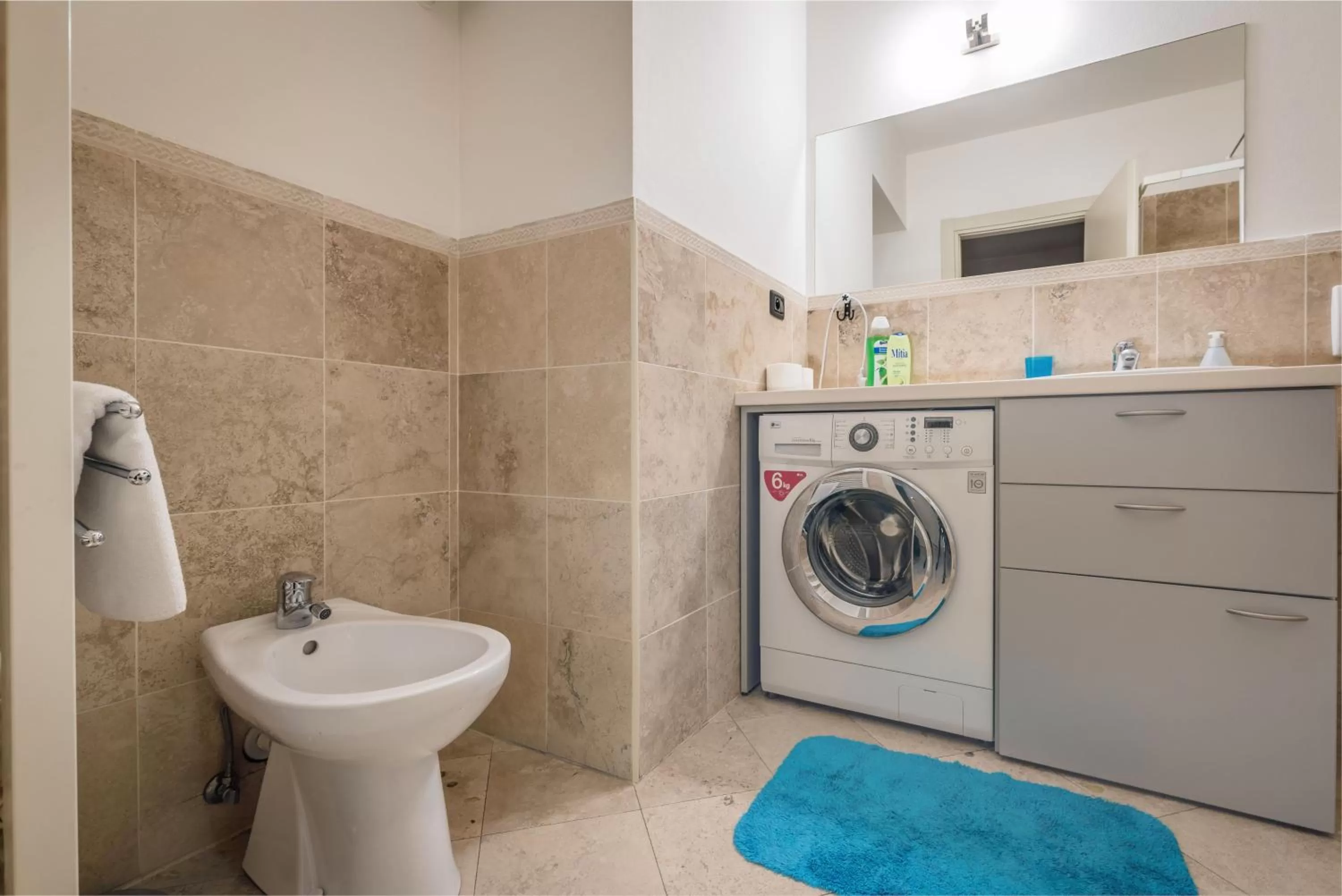 Bathroom in Legerova 33 Apartments