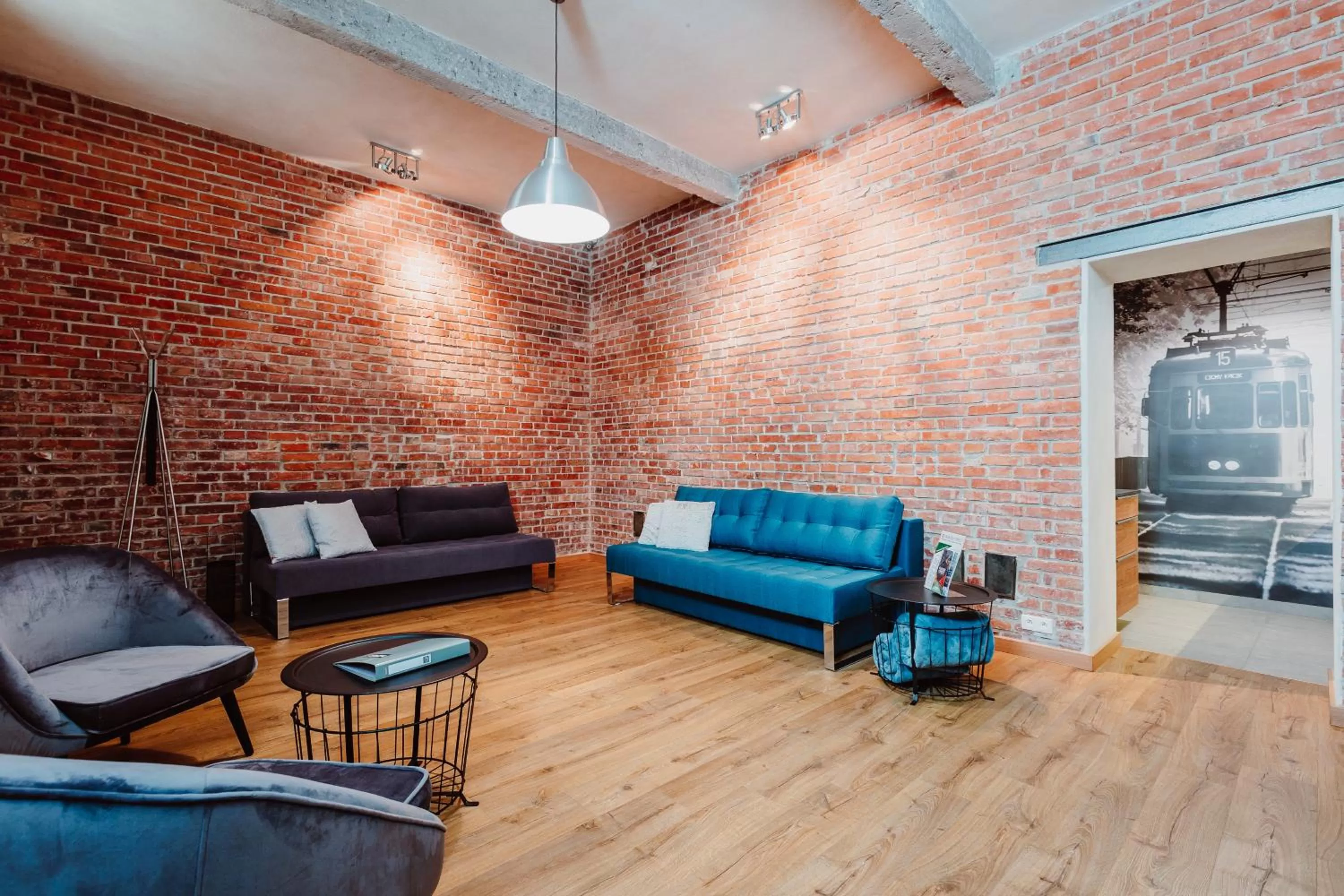 Communal lounge/ TV room in 4Seasons﻿ Apartments Cracow