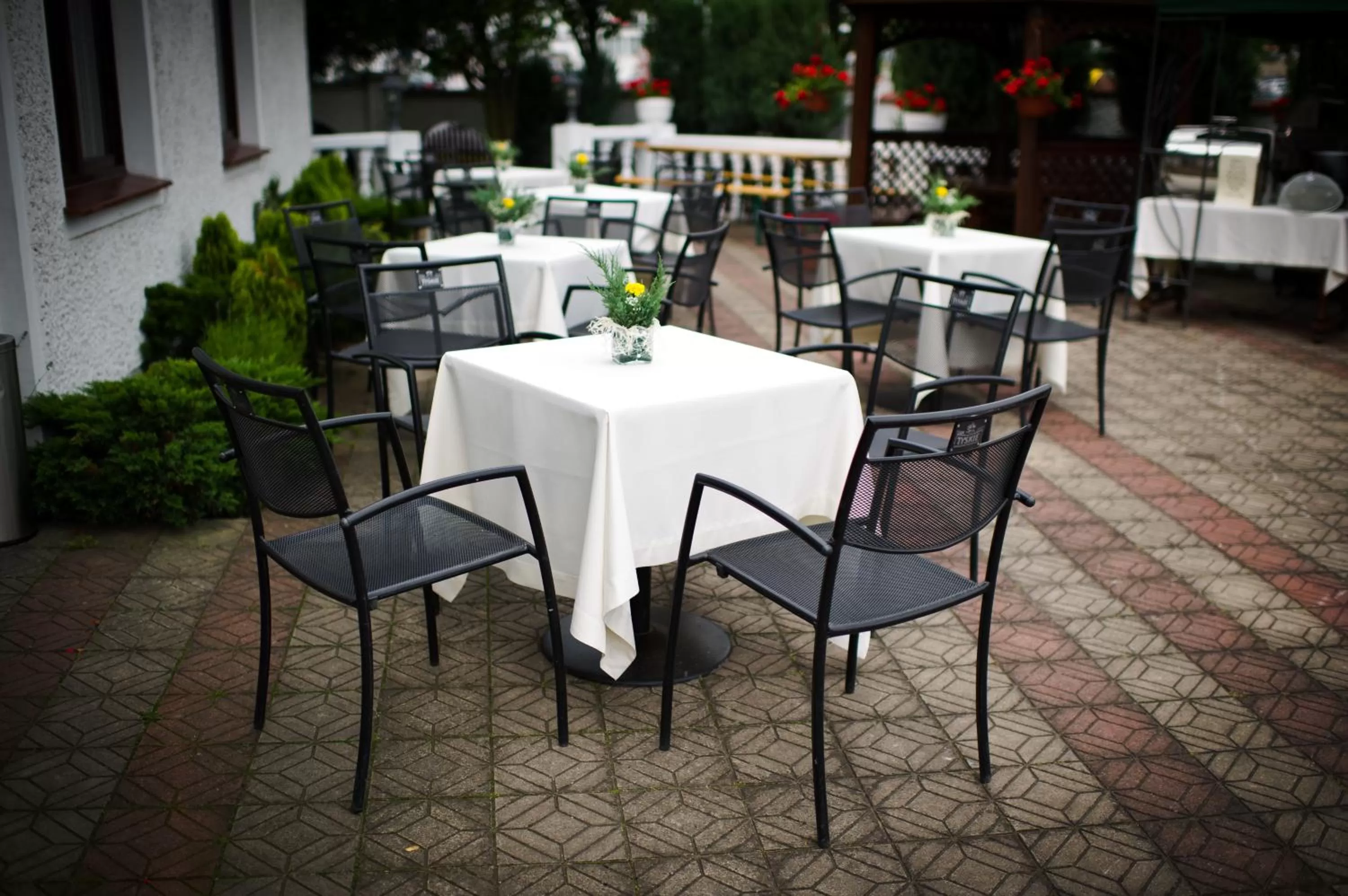 Balcony/Terrace in Motel Łużycki & Restauracja