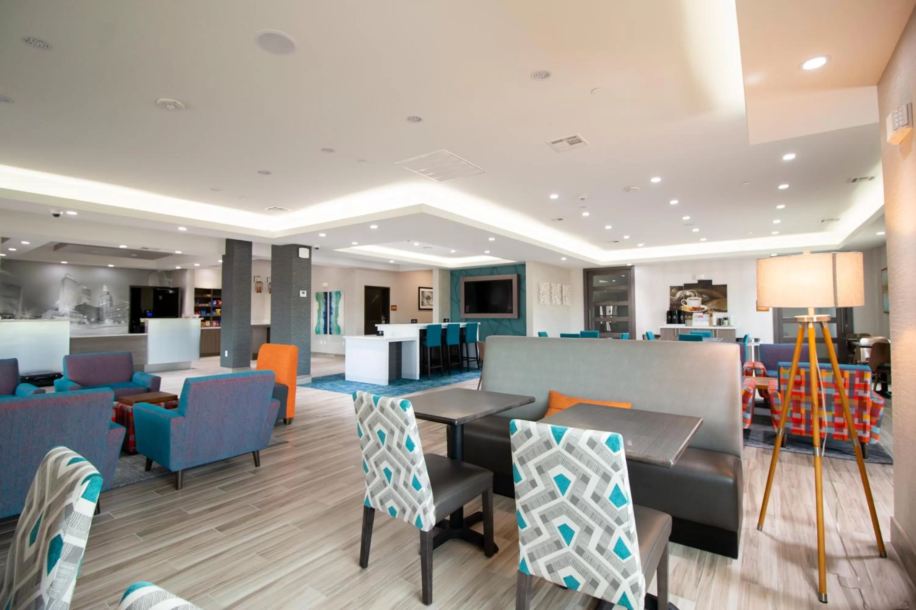 Lobby or reception in HOTEL PRYOR