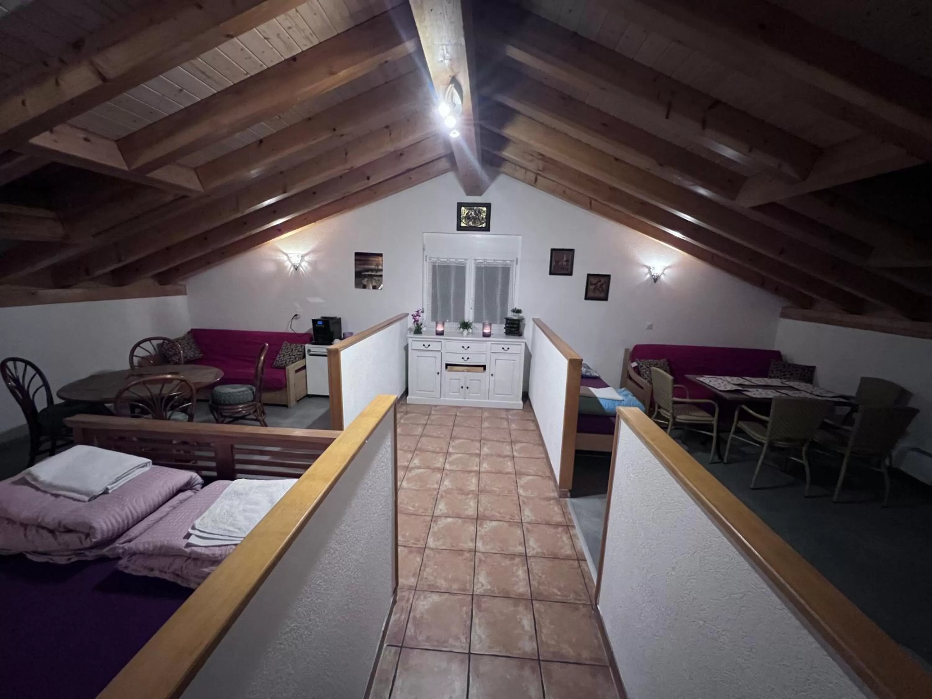 Bed in Gîte la Cigale