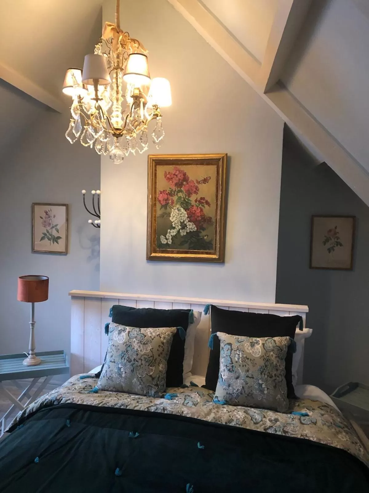 Bed in La Cour Sainte Catherine demeure de charme