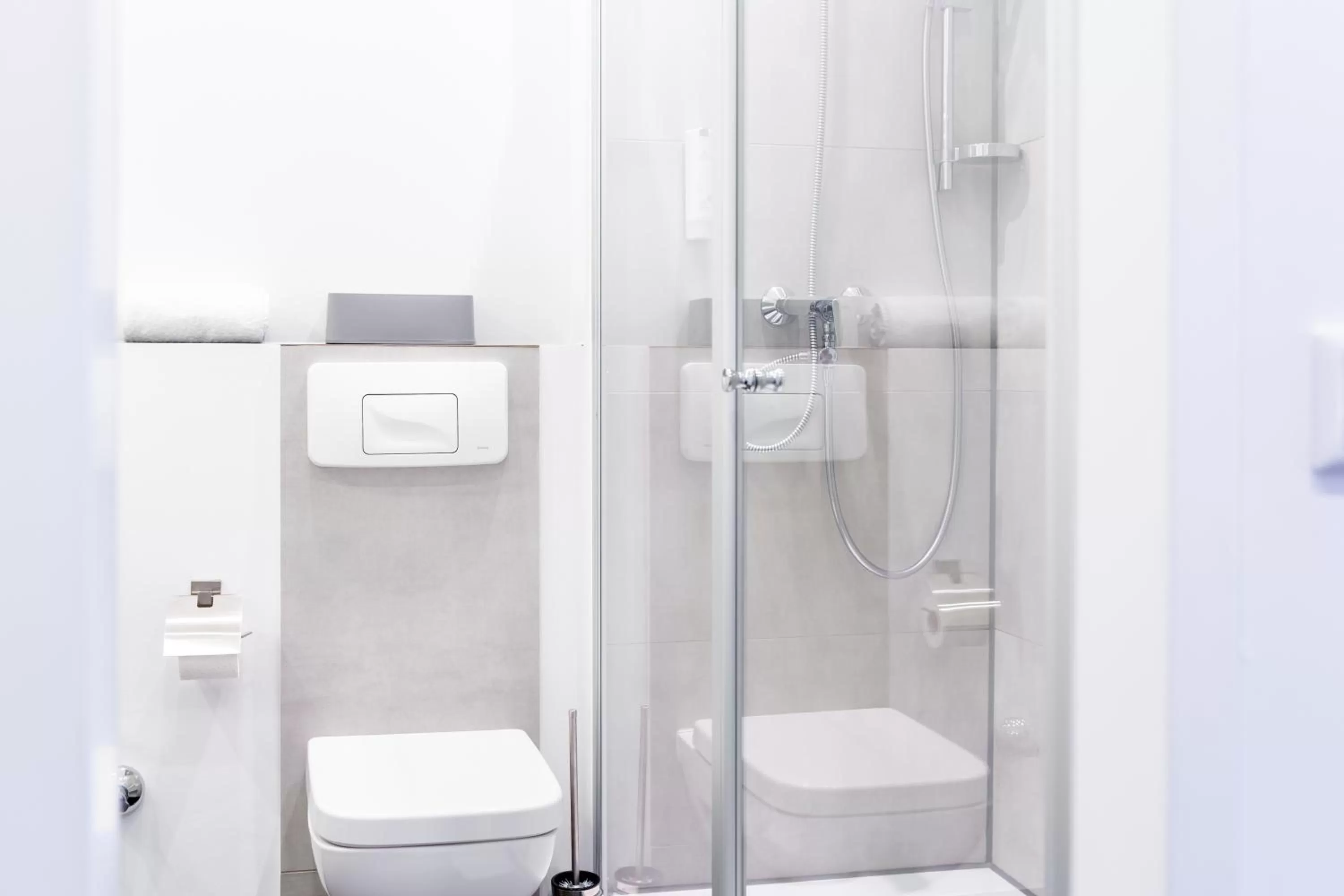 Bathroom in Parkhotel FRITZ am Brunnen