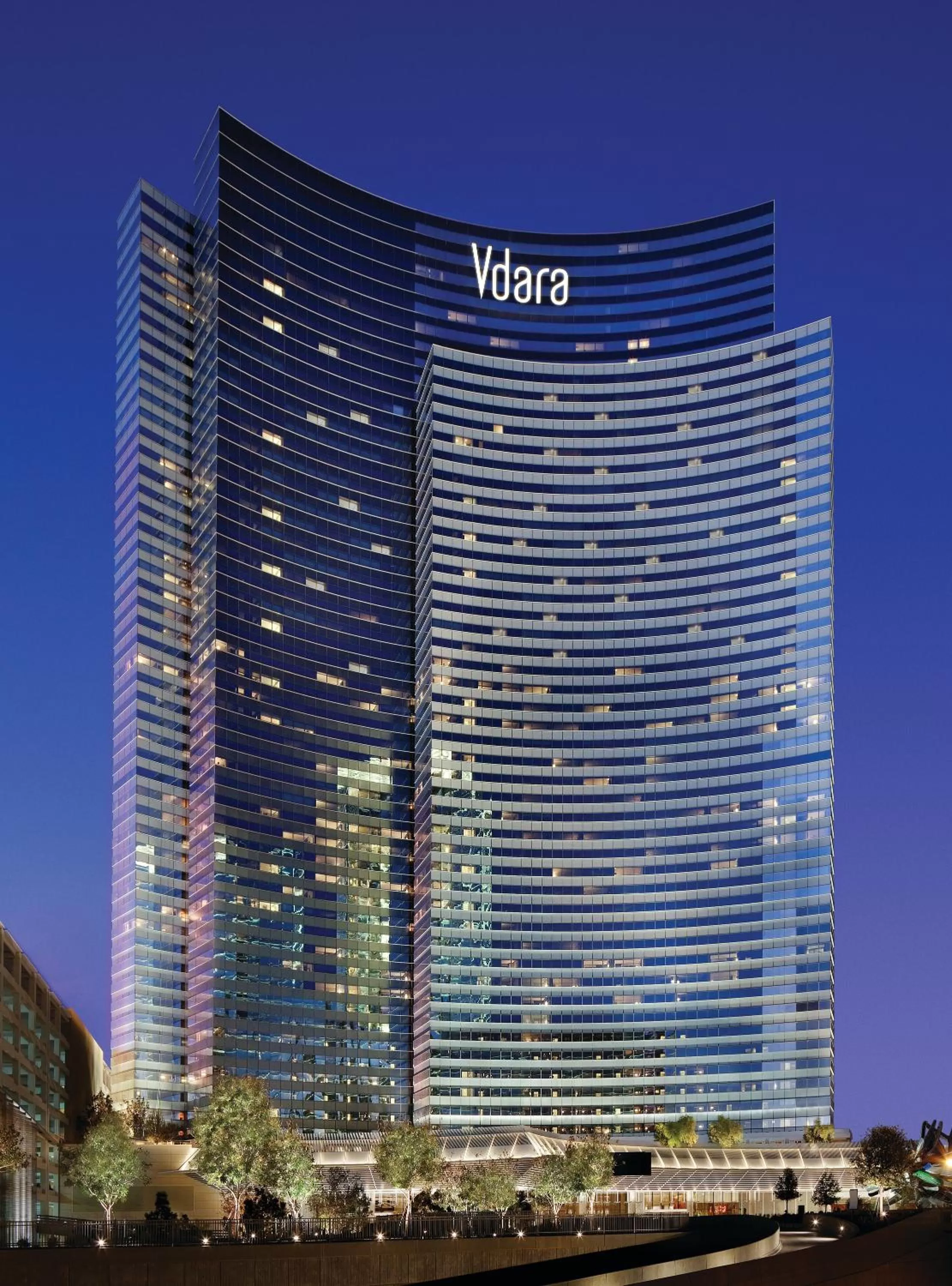 Property building in Vdara Hotel & Spa at ARIA Las Vegas