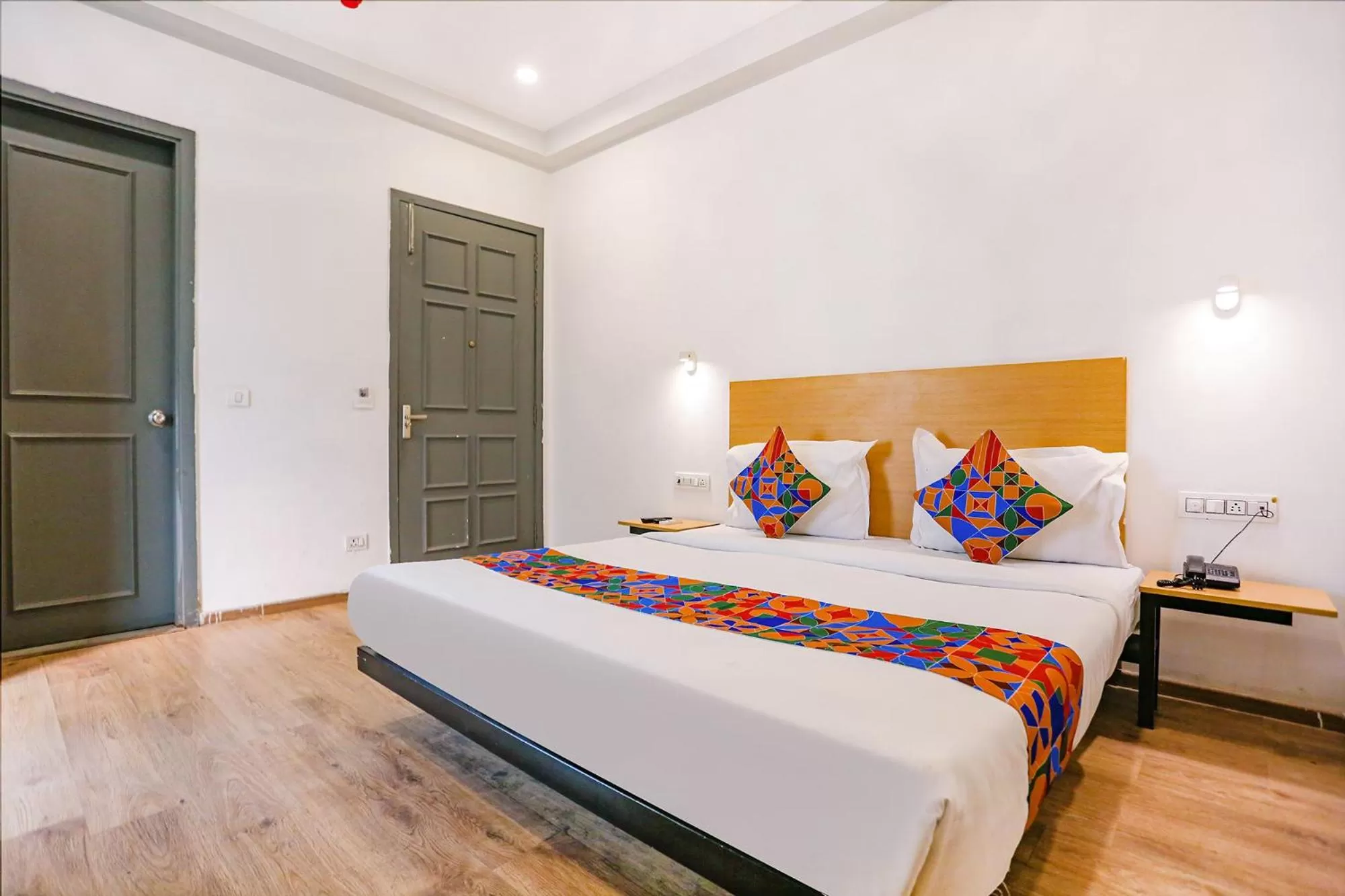 Photo of the whole room, Bed in FabHotel Roseman