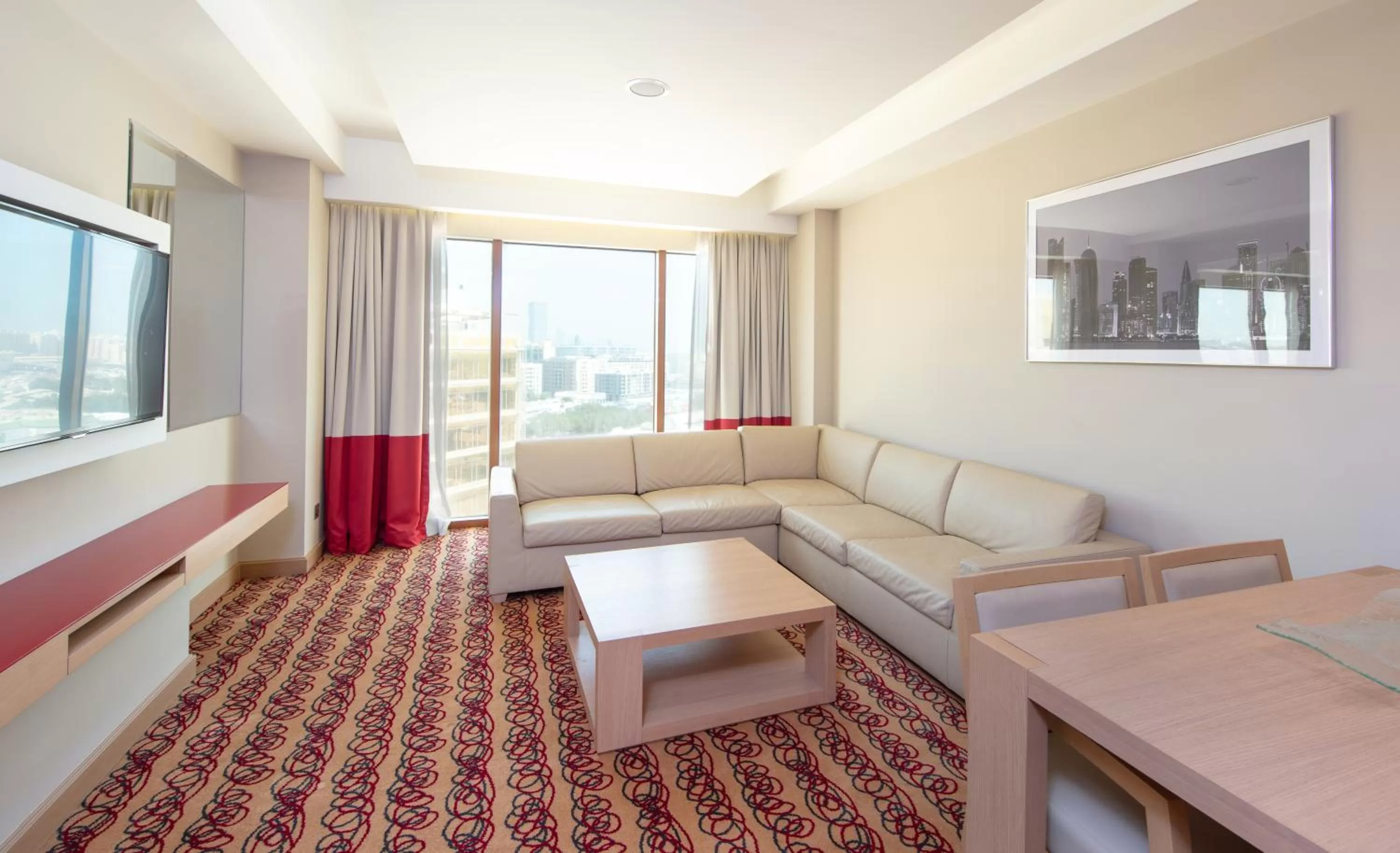 Living room in Radisson Blu Hotel, Doha