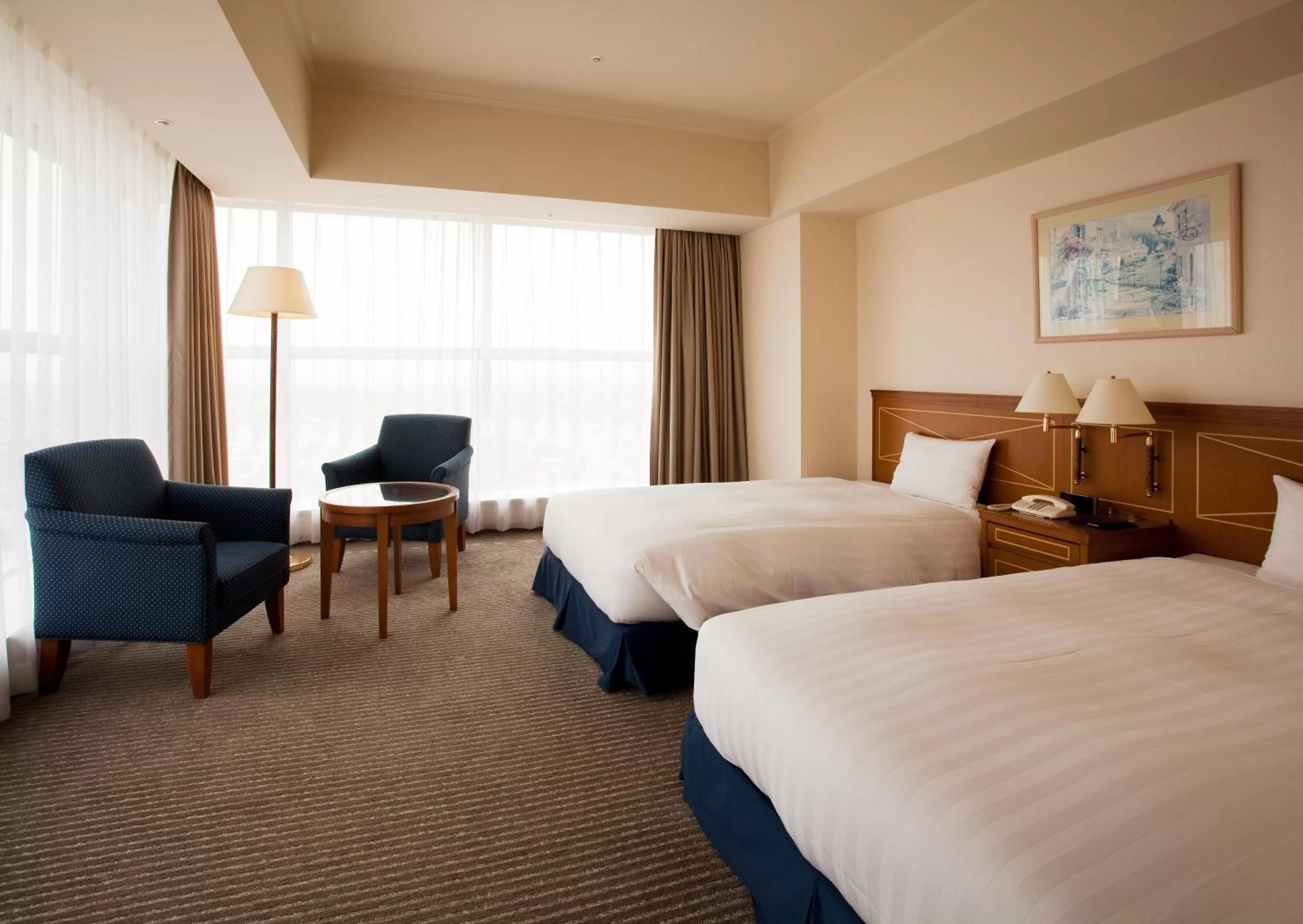 Photo of the whole room, Bed in HOTEL GRAND HILLS SHIZUOKA