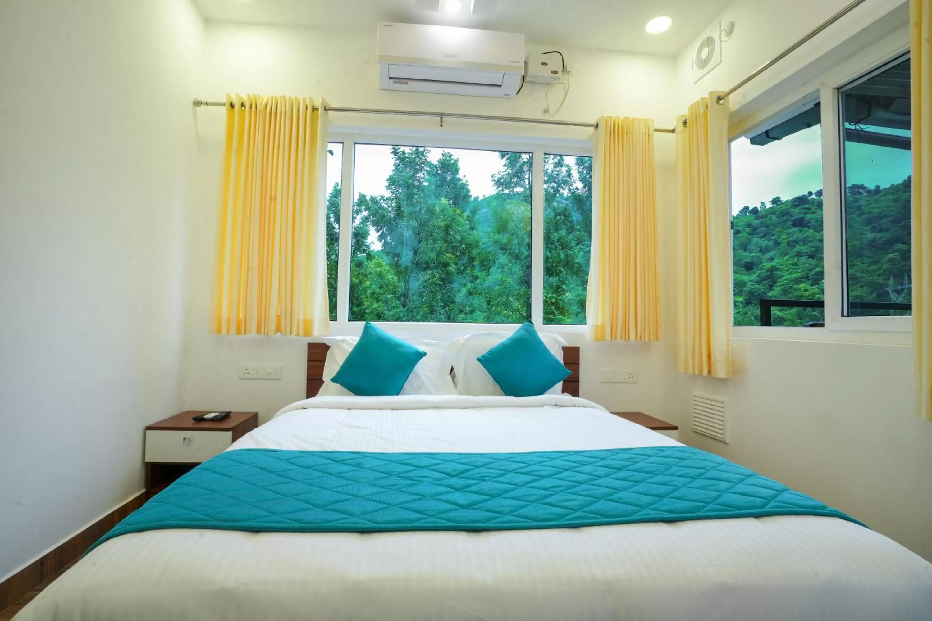 Bed in Misty Range Resorts
