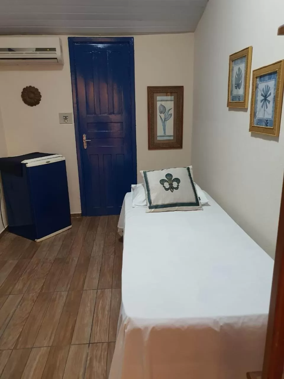 Bed in Pousada Dois Rios