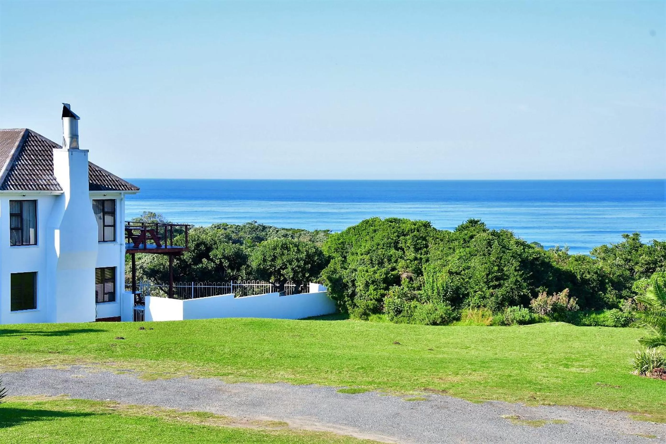 Garden in Cove View B&B