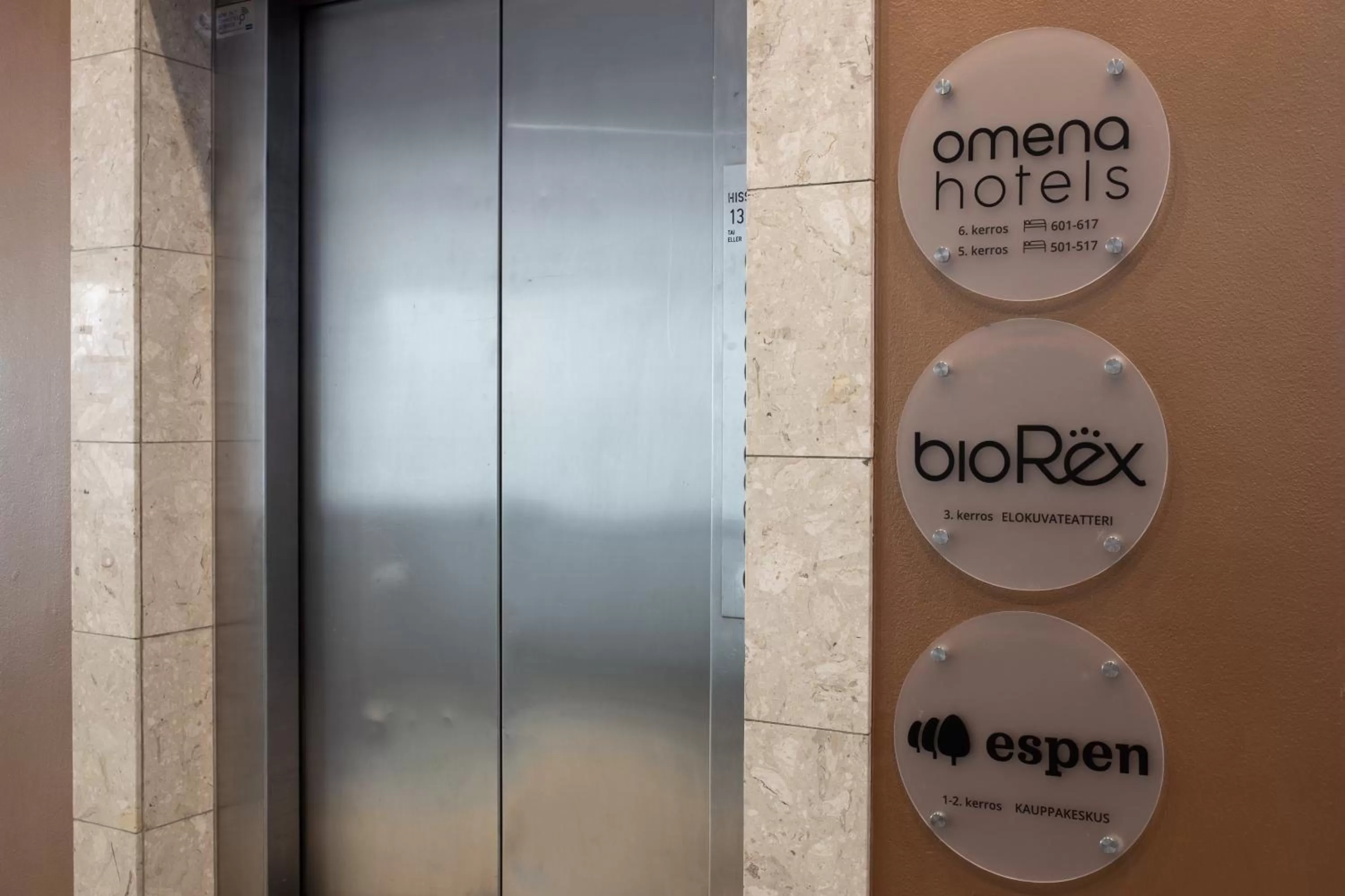 Area and facilities in Omena Hotel Vaasa Espen