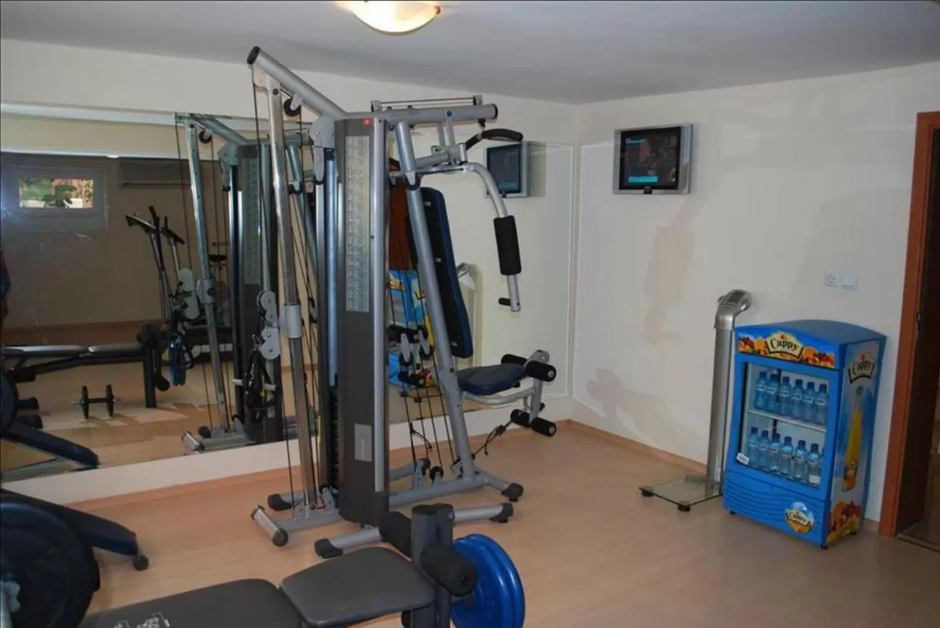 Fitness centre/facilities in Italia Hotel