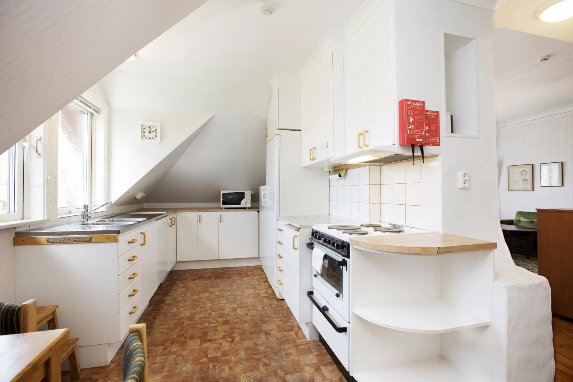 Kitchen or kitchenette in Hotell Breda Blick