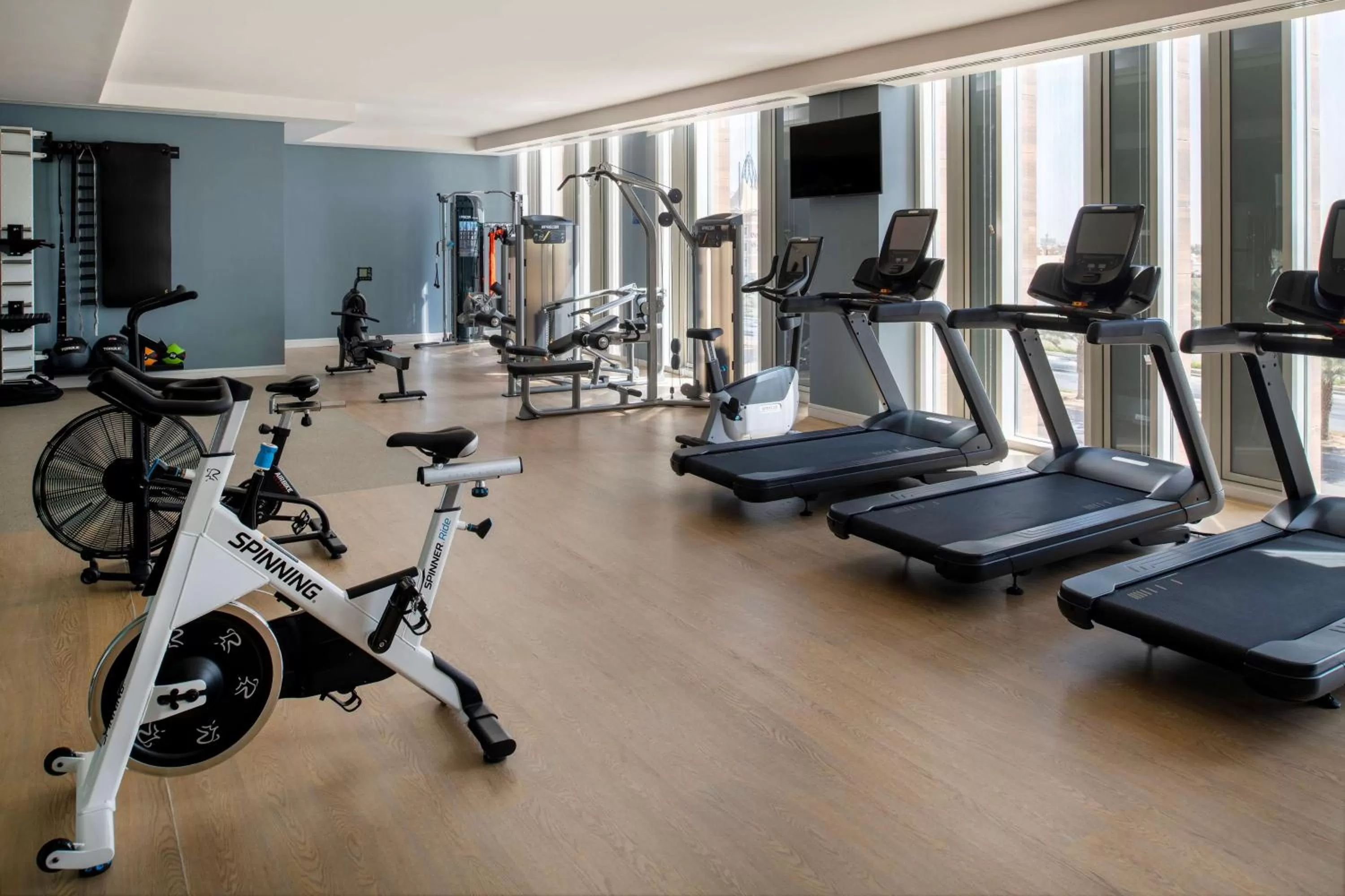Fitness centre/facilities in Hilton Garden Inn Riyadh Financial District
