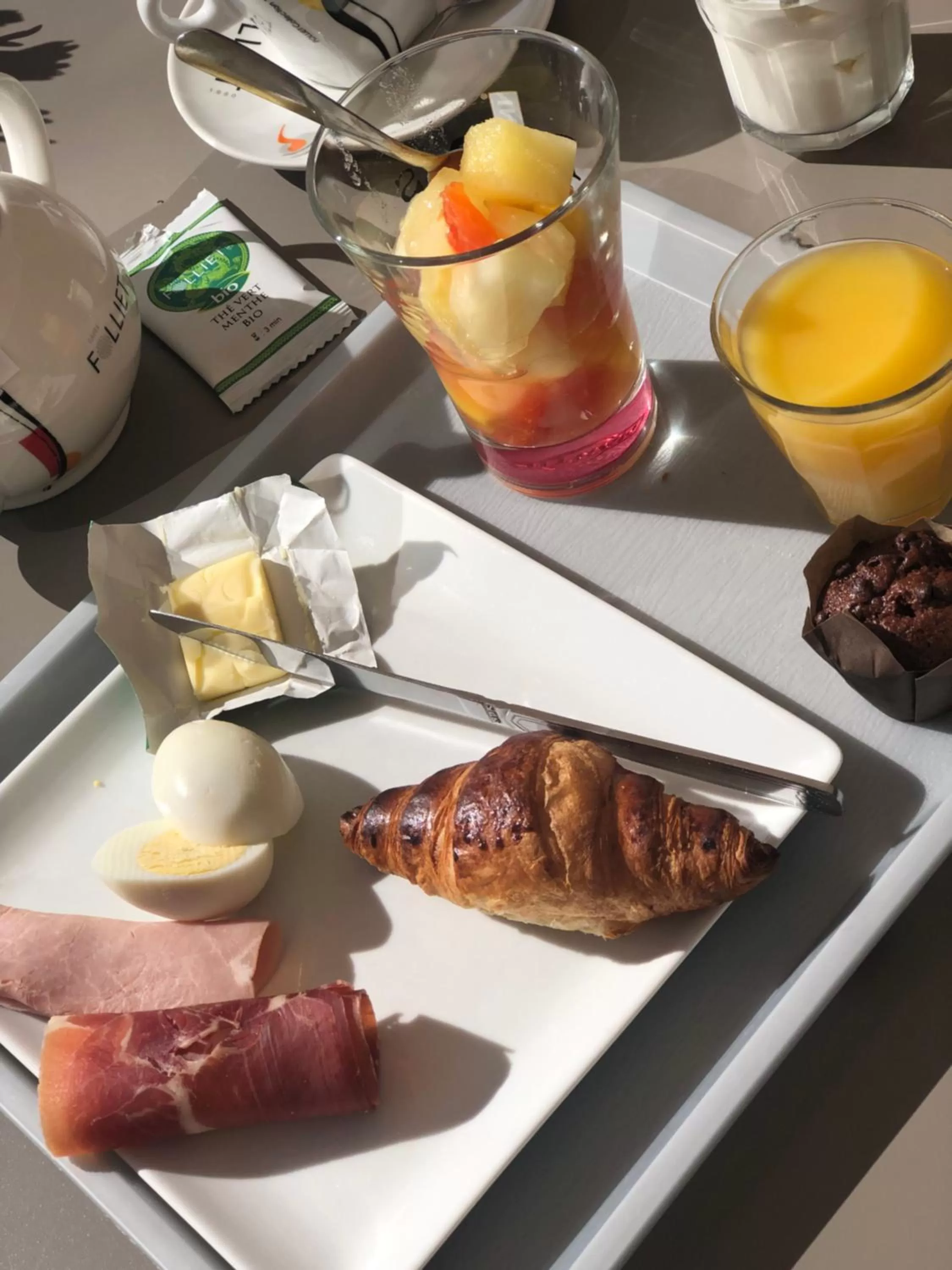 Balcony/Terrace in Kyriad Montpellier Aéroport - Gare Sud de France