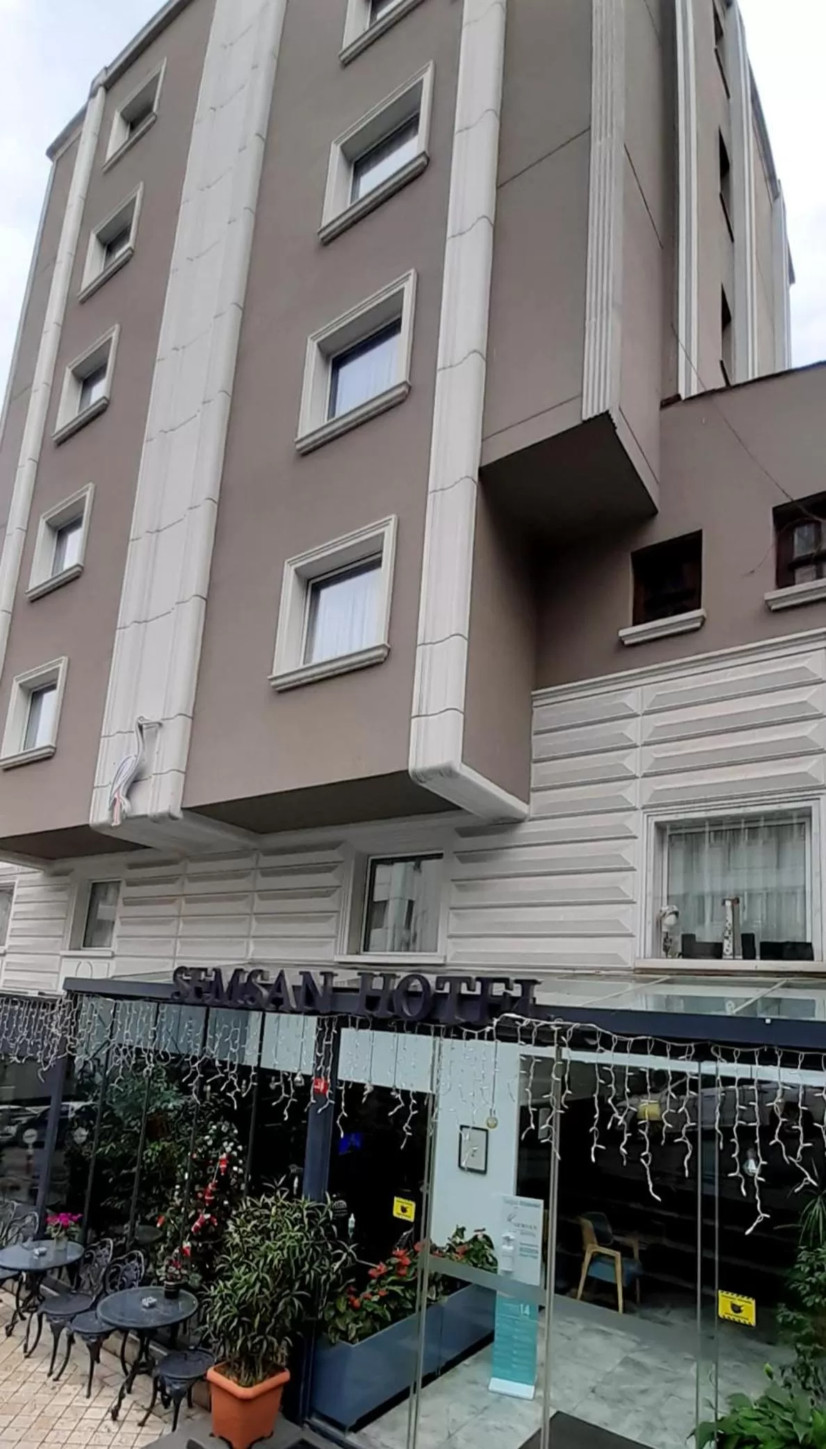 Patio in Semsan Hotel