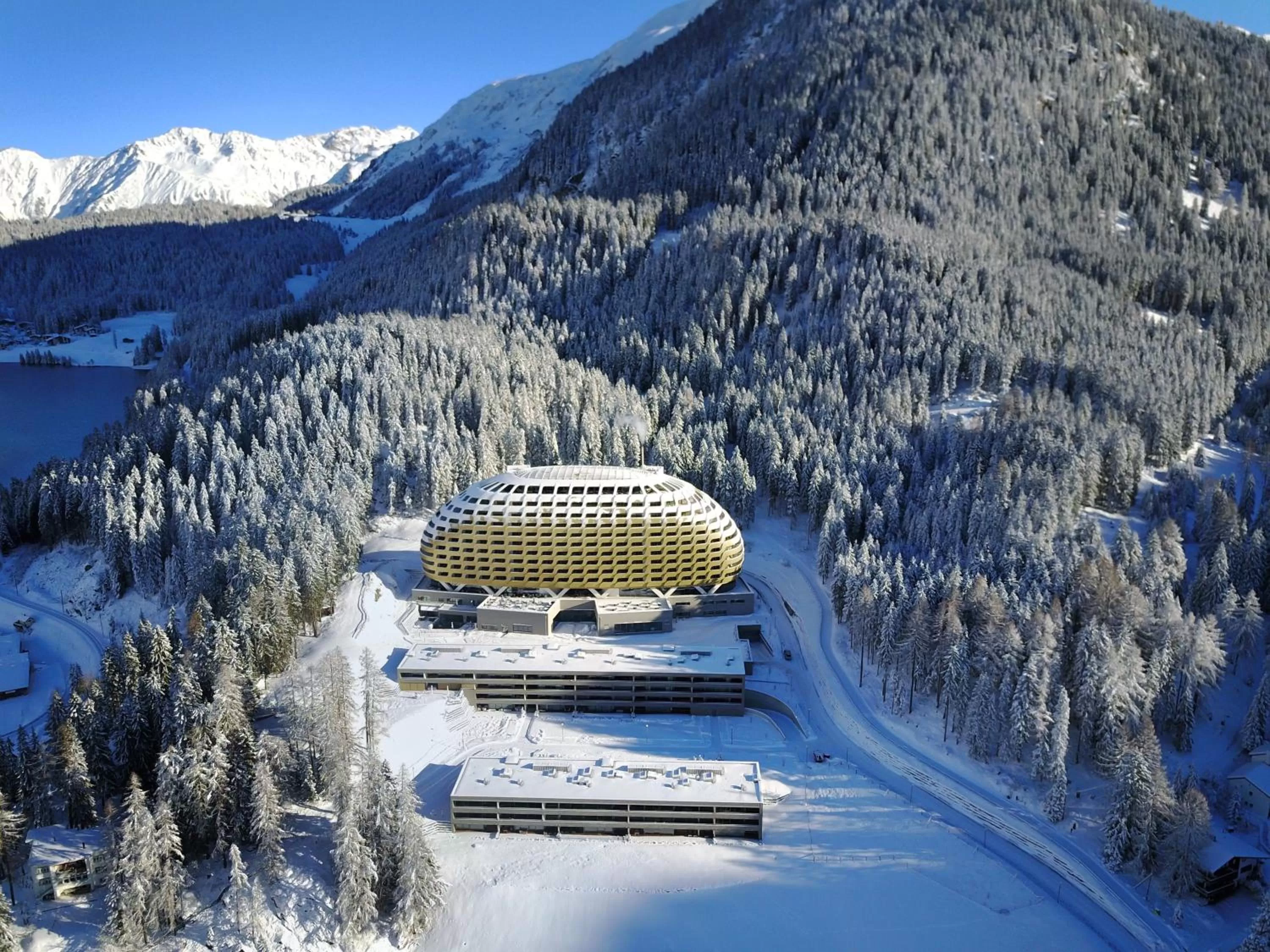 Property building in AlpenGold Hotel Davos