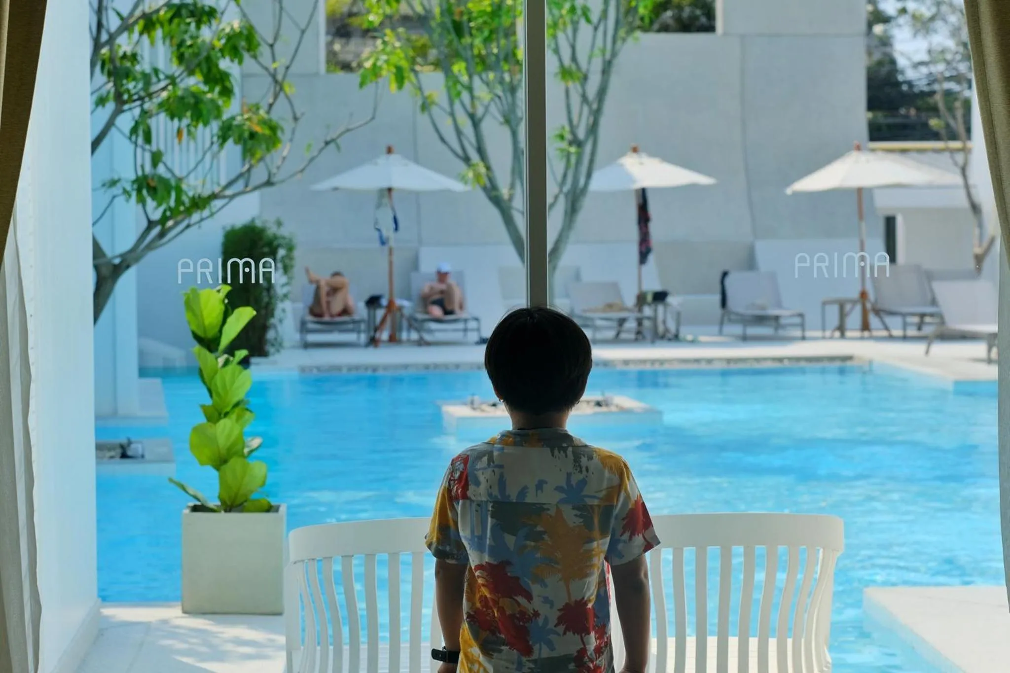 Swimming pool in Prima Hotel Pattaya