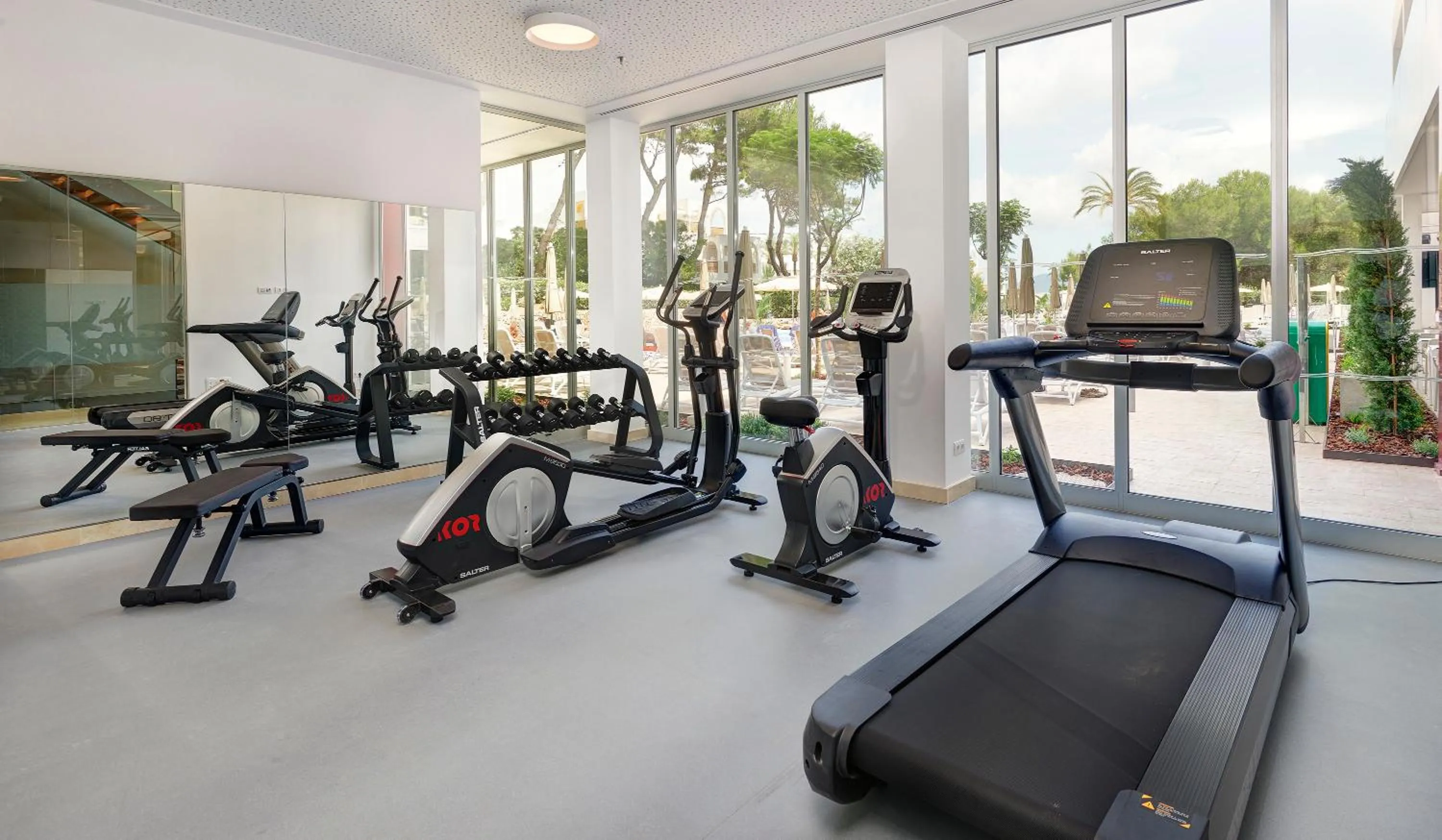 Fitness centre/facilities in Hipotels Bahia Cala Millor - Adults Only