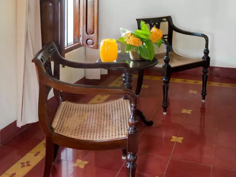Seating Area in The Bangala Chettinad