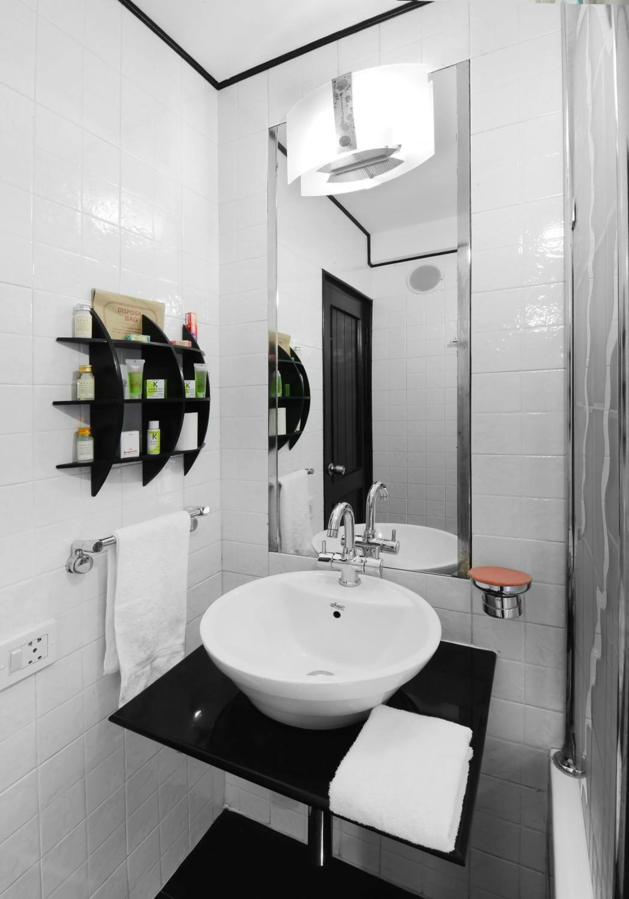 Bathroom in Honeymoon Inn Manali