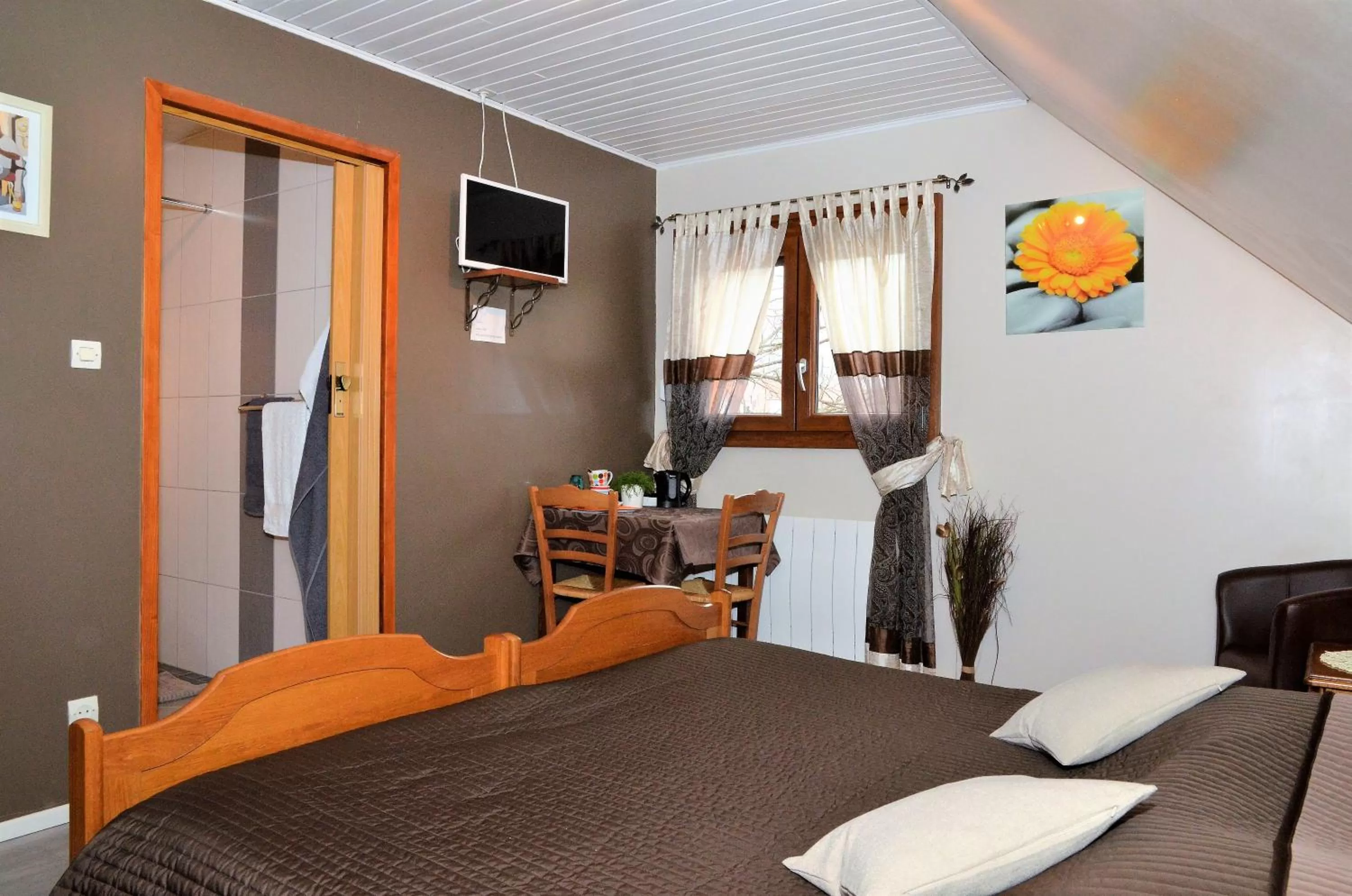 Twin Room in Chambres d'Hôtes Arnold