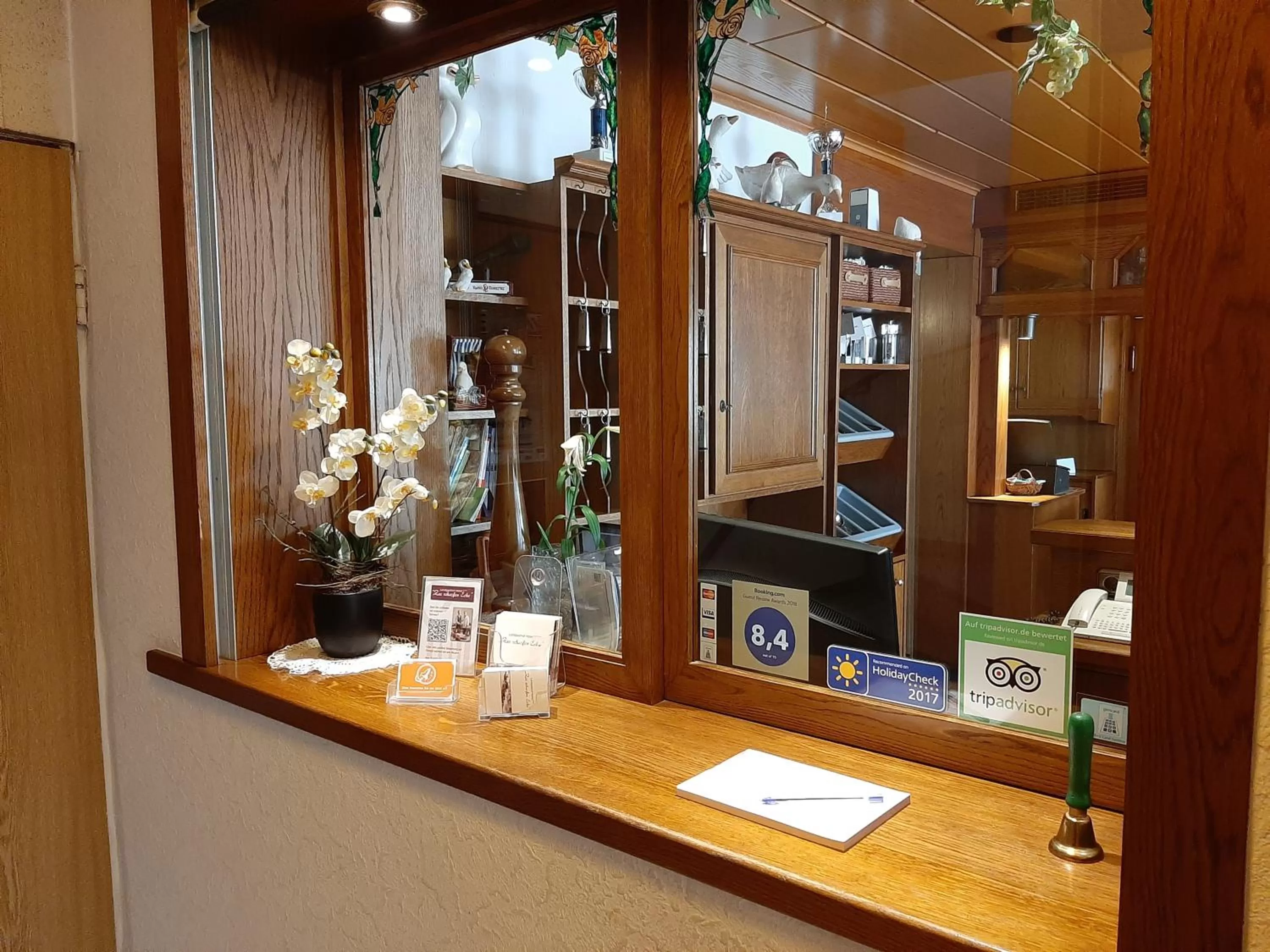 Lobby or reception in Landgasthof Zur scharfen Ecke