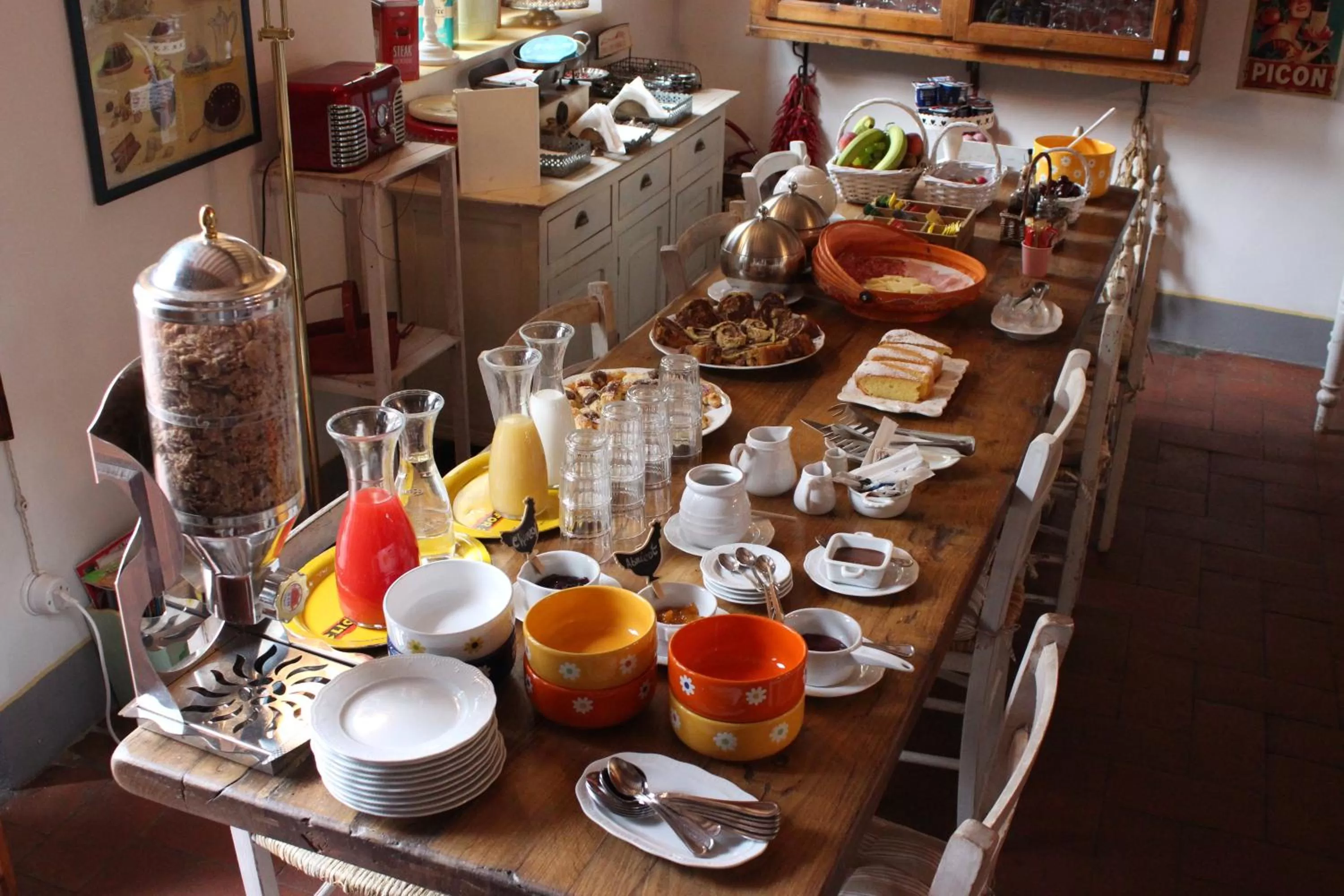 Area and facilities in Le Terrazze Del Chianti b&b Residenza d'Epoca e di Charme