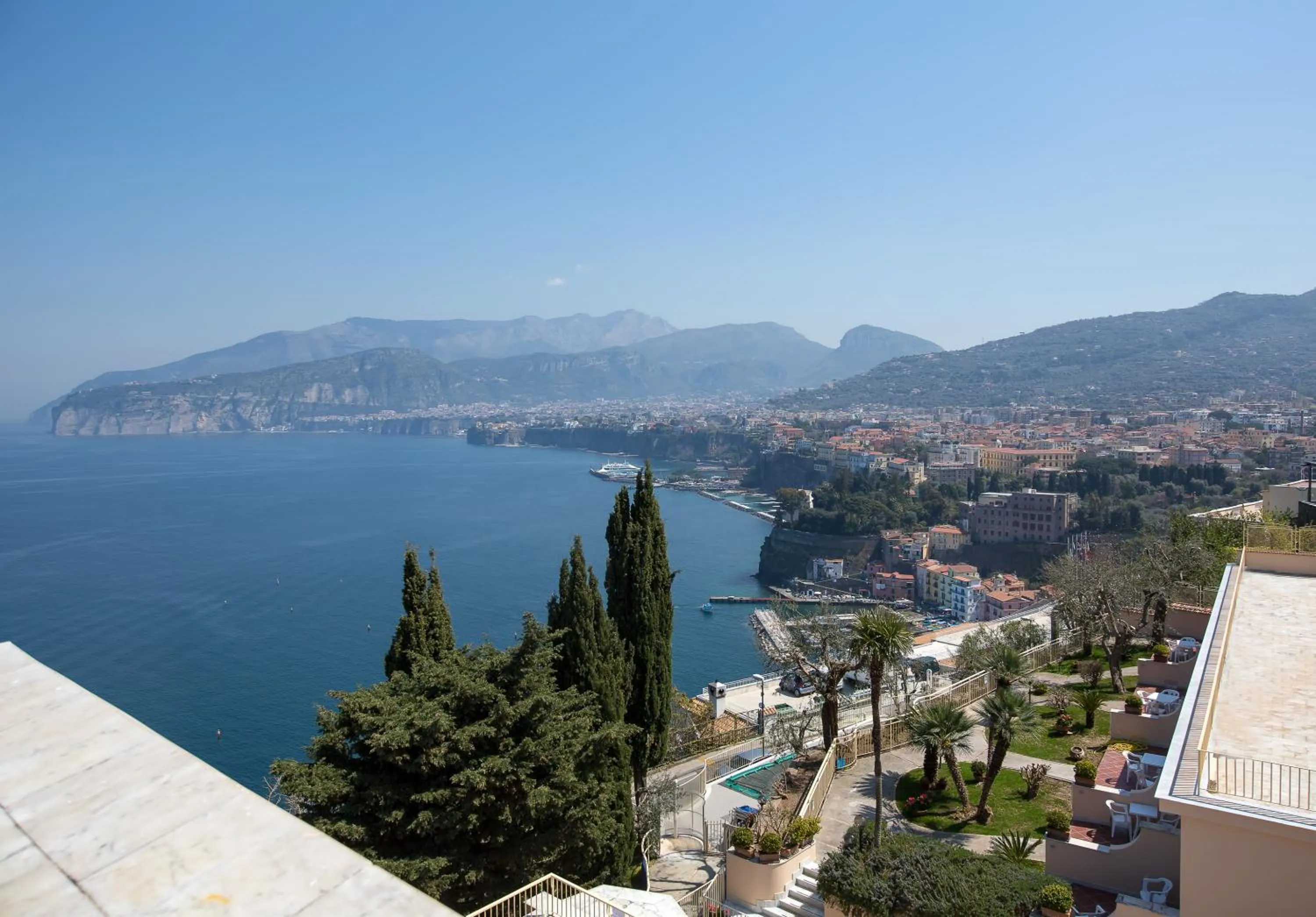 City view in Hotel Miramare