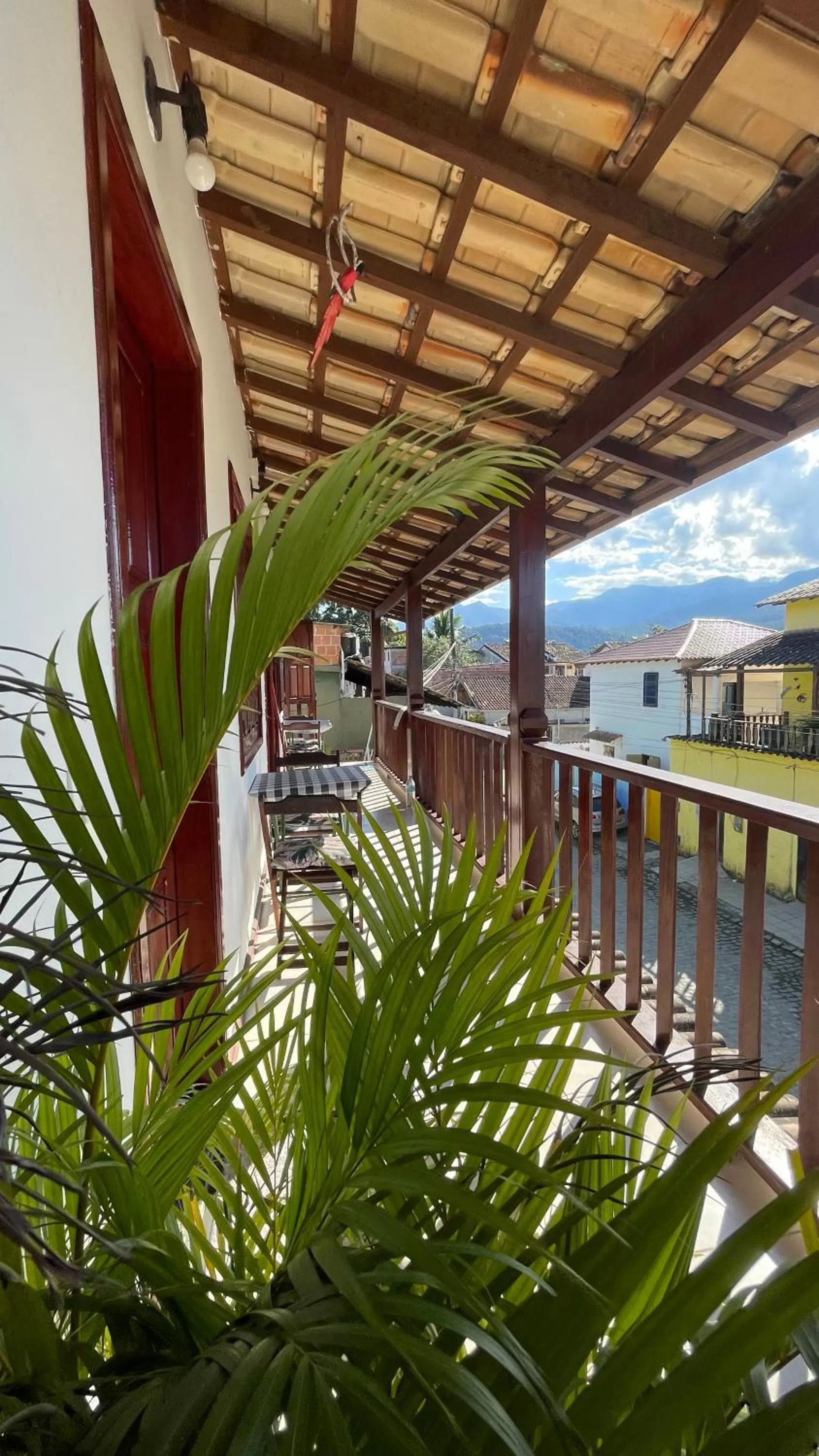 Balcony/Terrace in Pousada Brisa do Leste