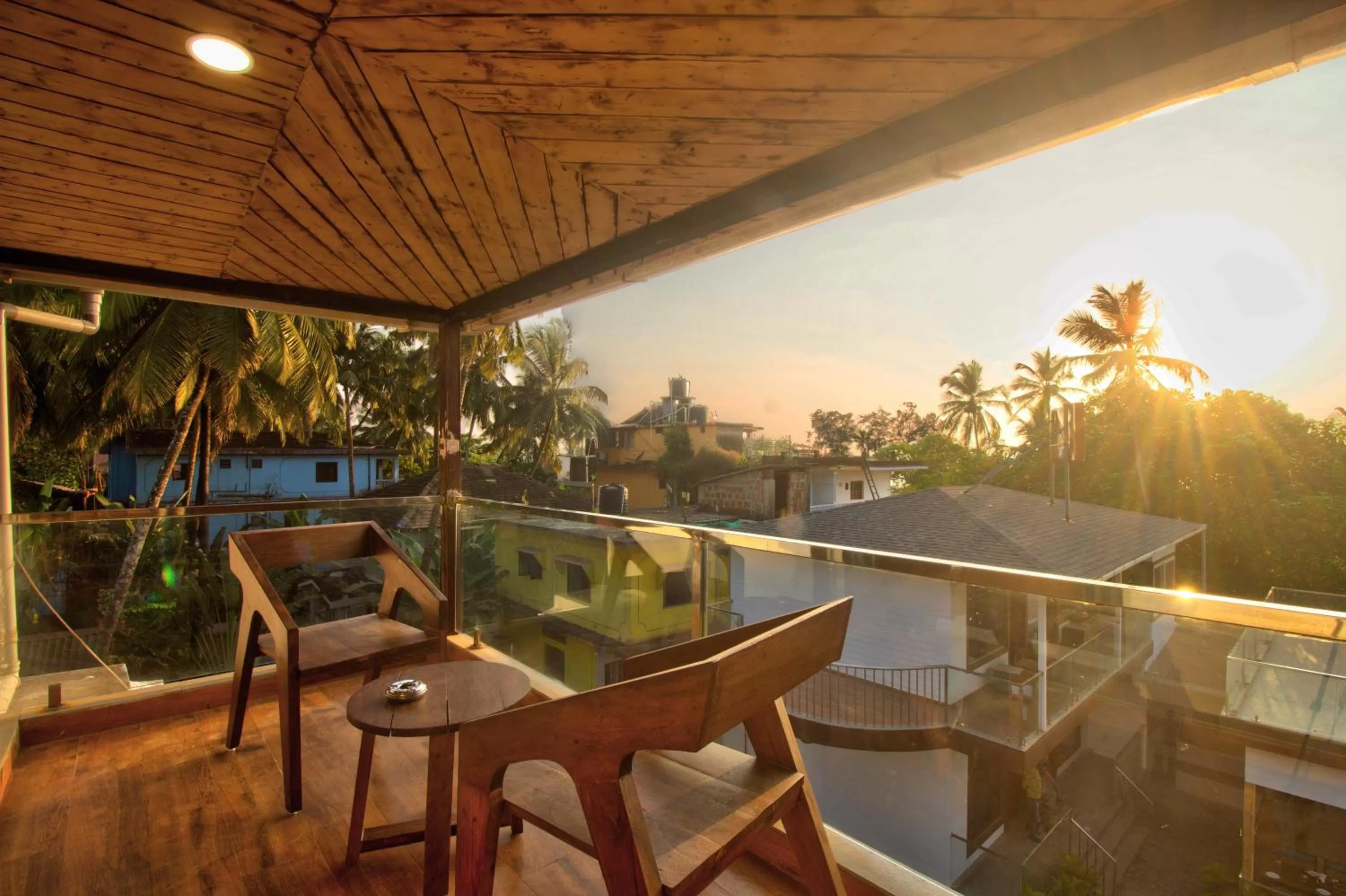 Patio in Oceano Beach Resort