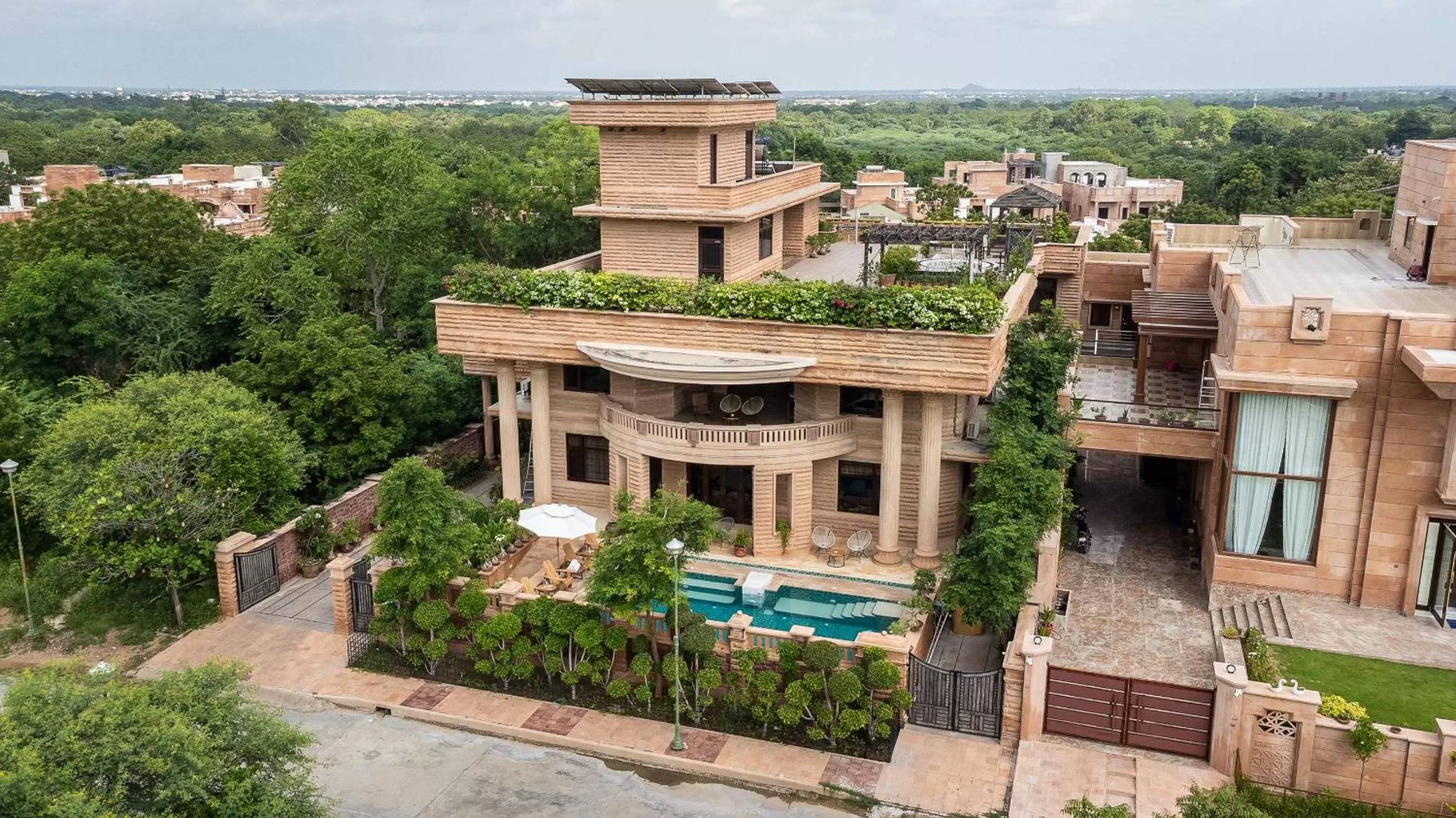 Property building in The Almond Tree